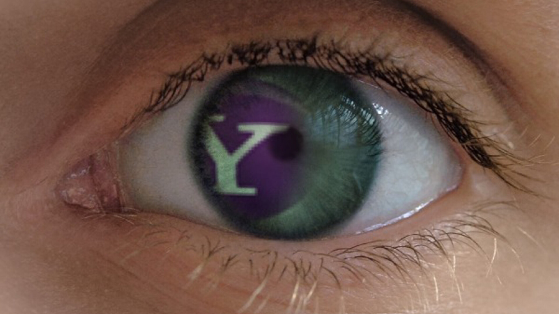 yahoo vazut intr-un ochi