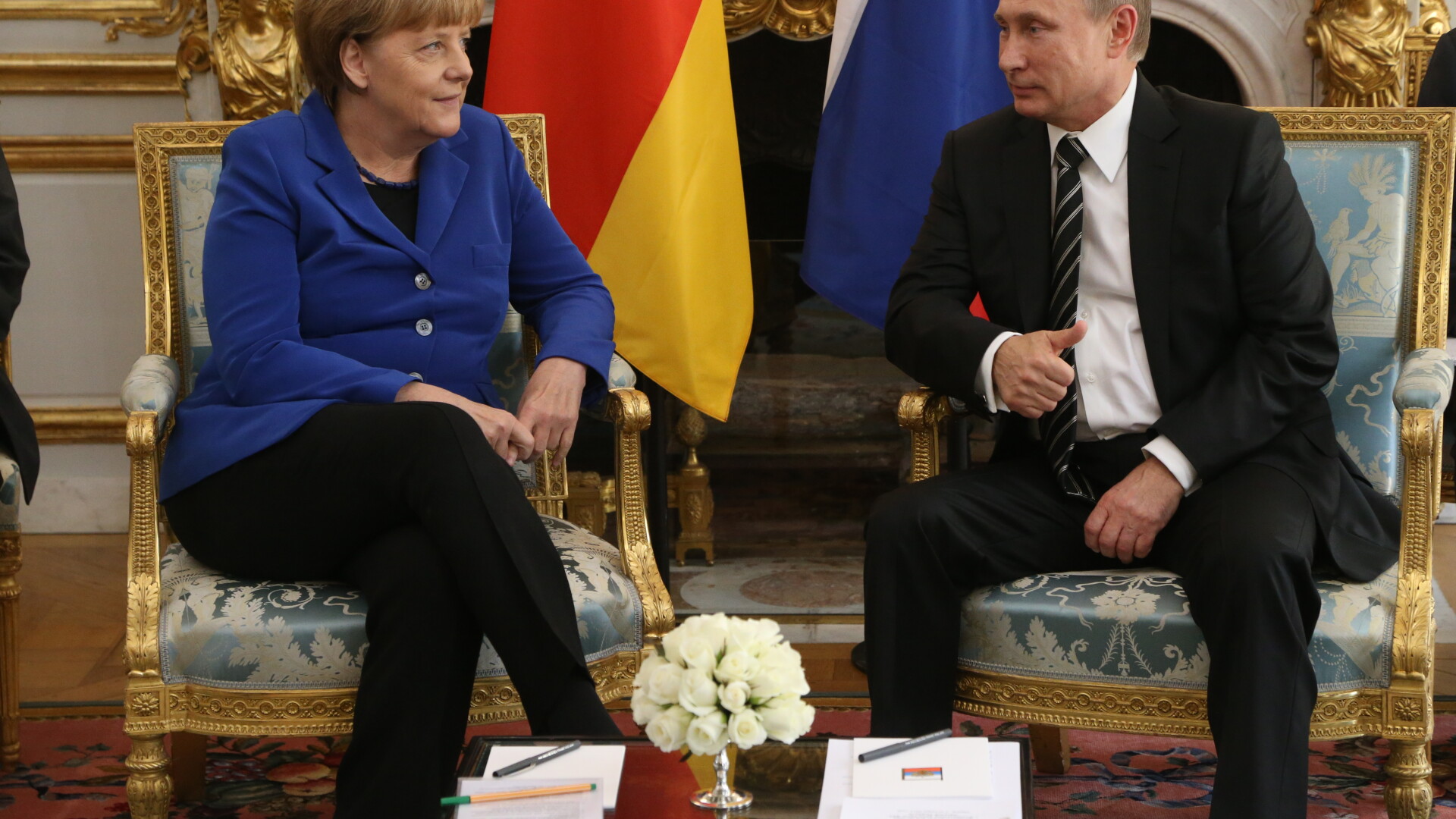 Angela Merkel, Vladimir Putin