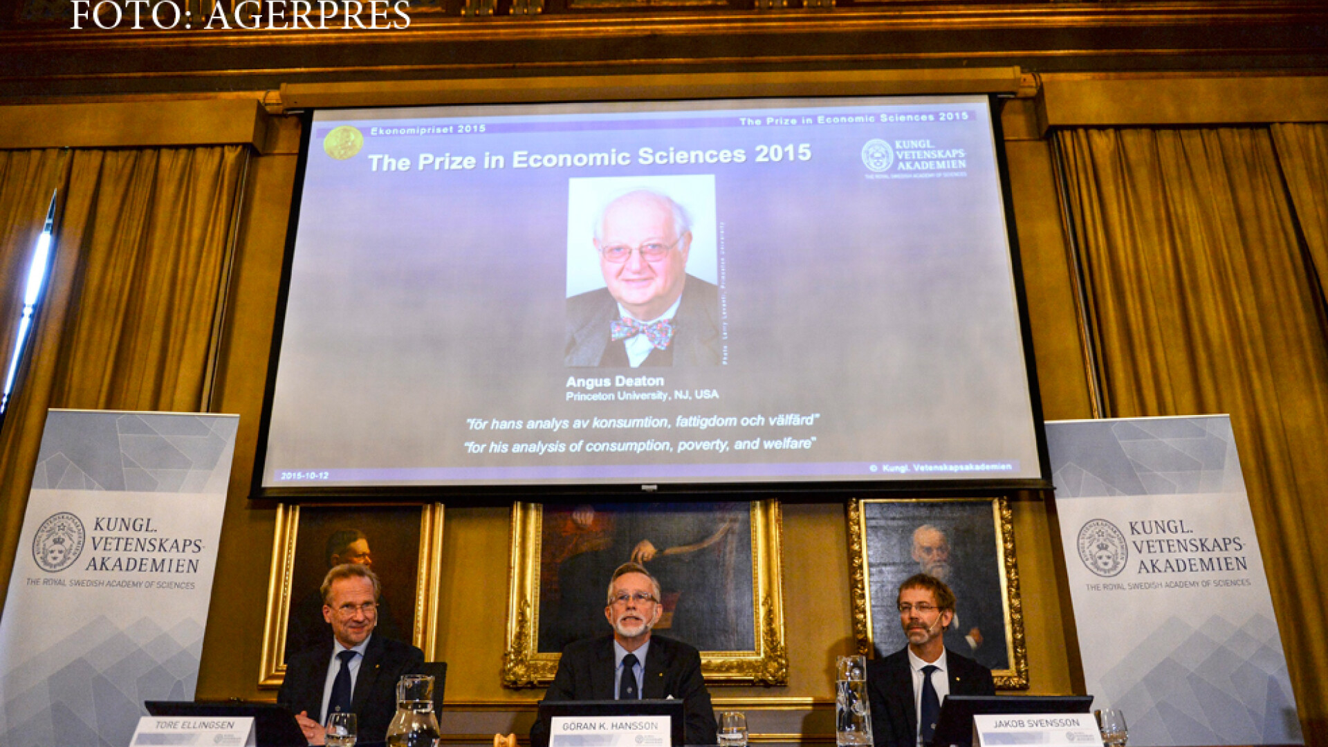 anunt premiul Nobel pentru Economie