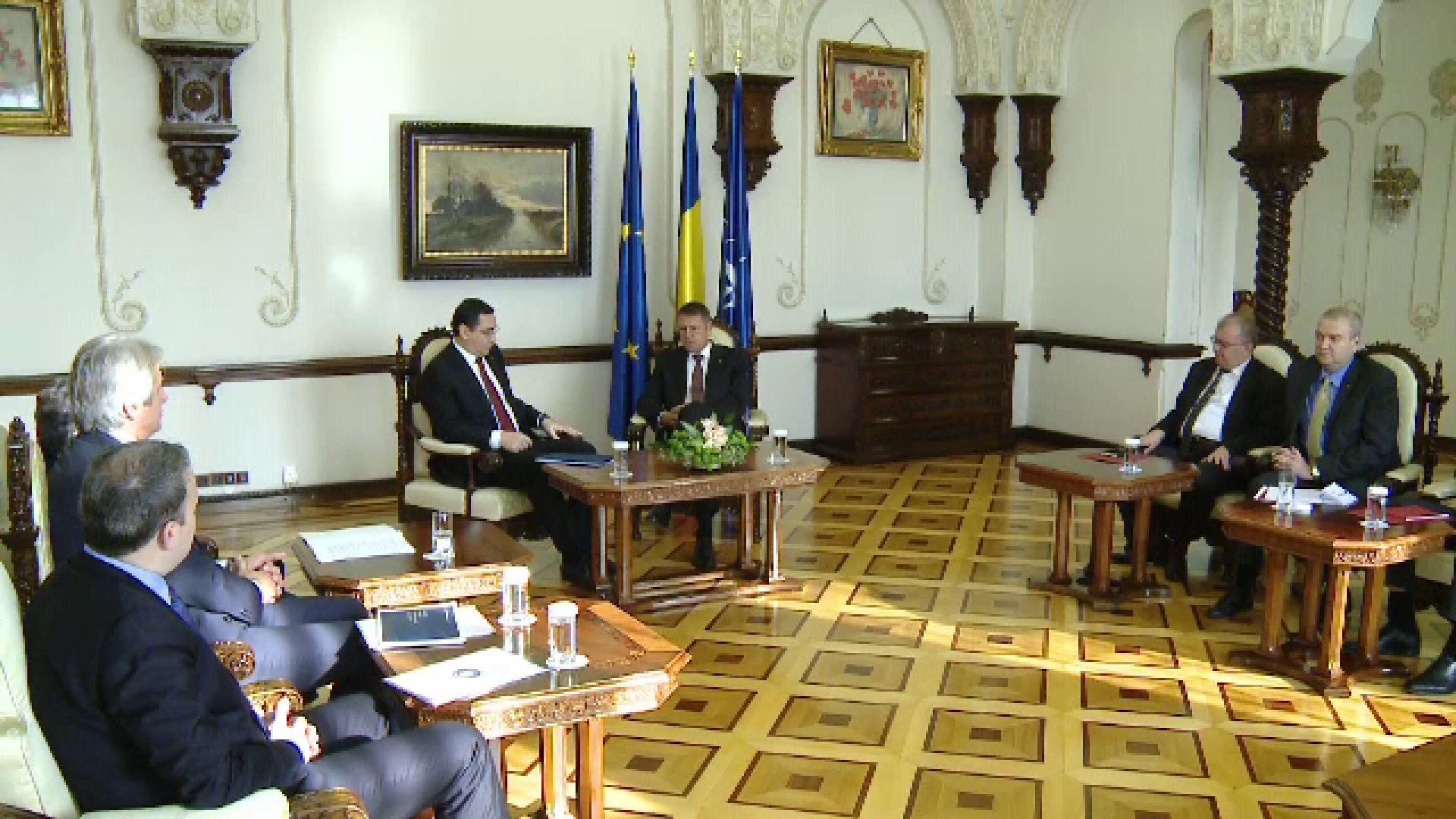Klaus Iohannis, Victor Ponta - stiri