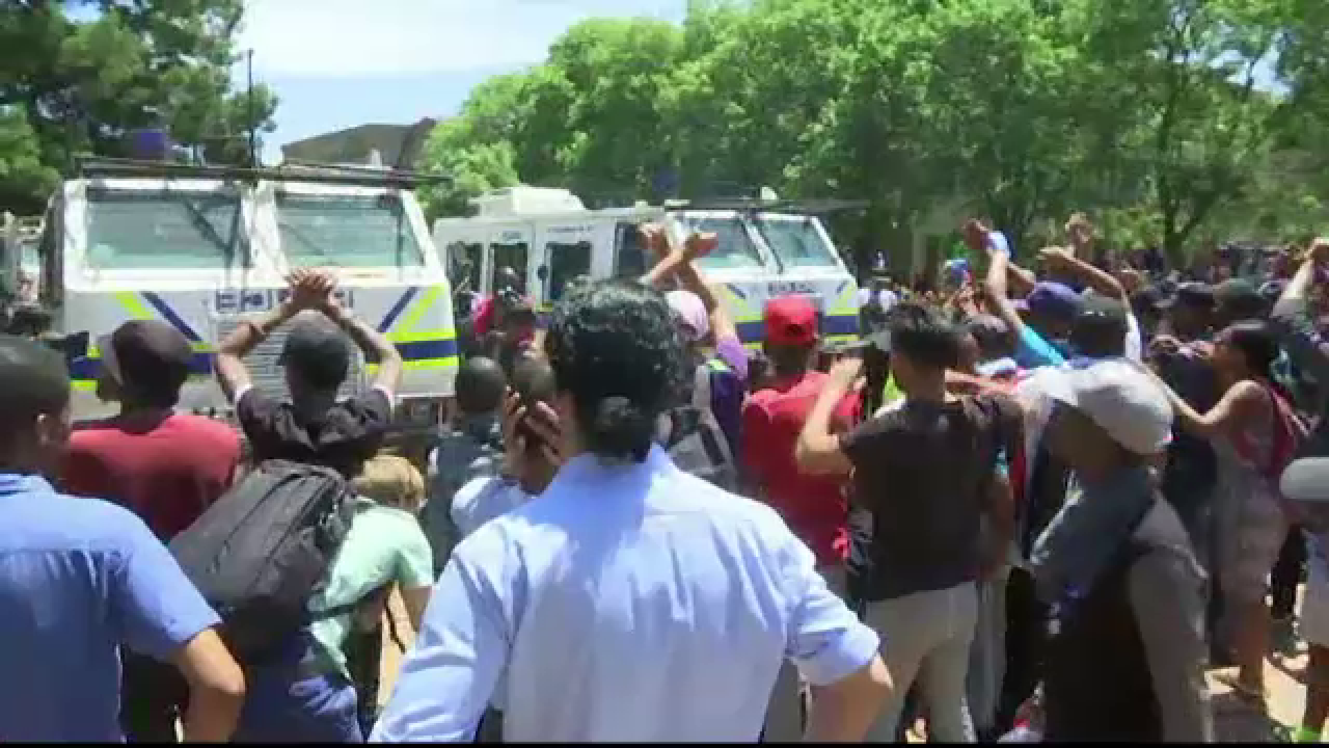proteste in Africa de Sud