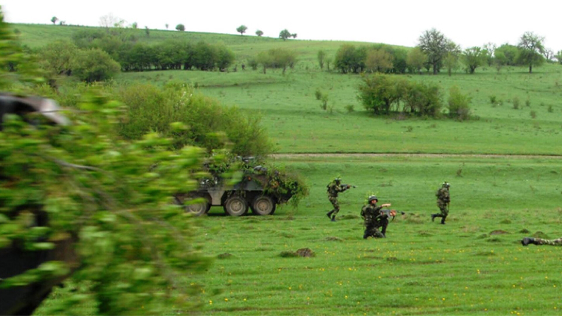 cover exercitiu Brigada 2 infanterie rovine
