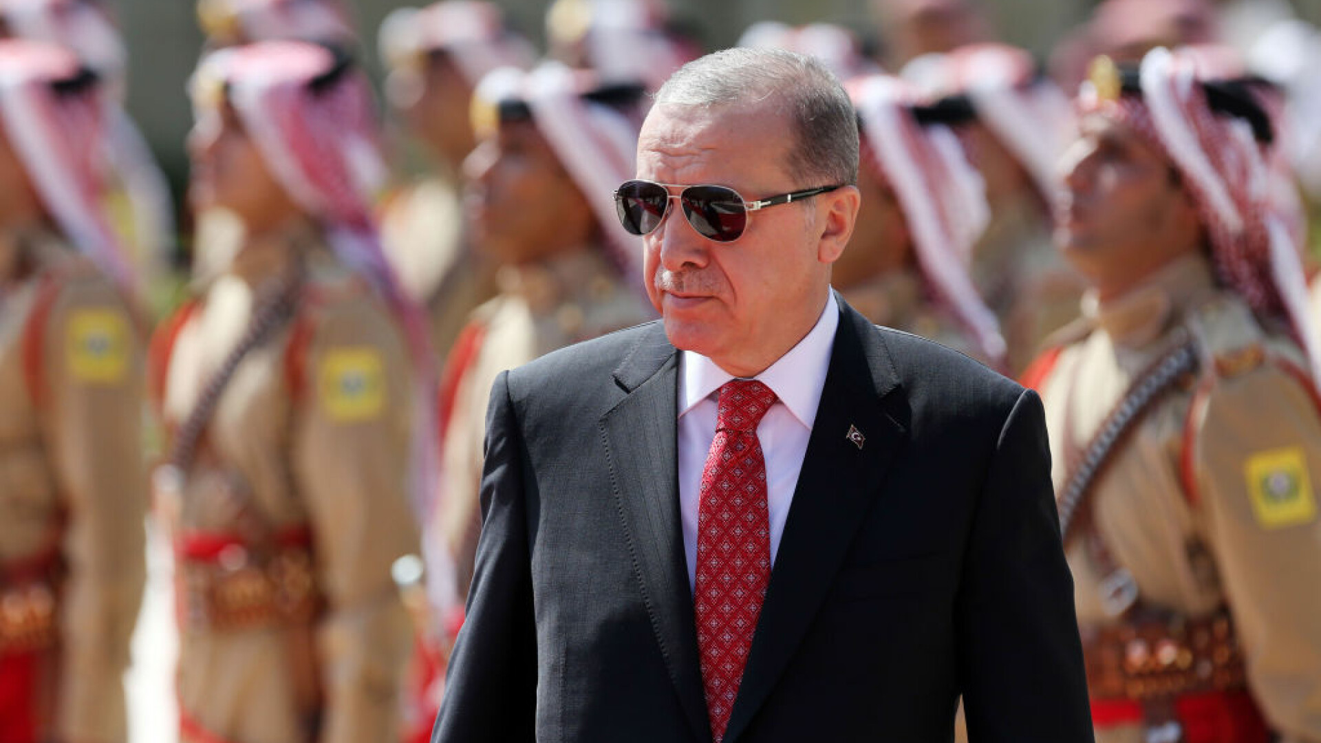 Erdogan in vizita la Amman