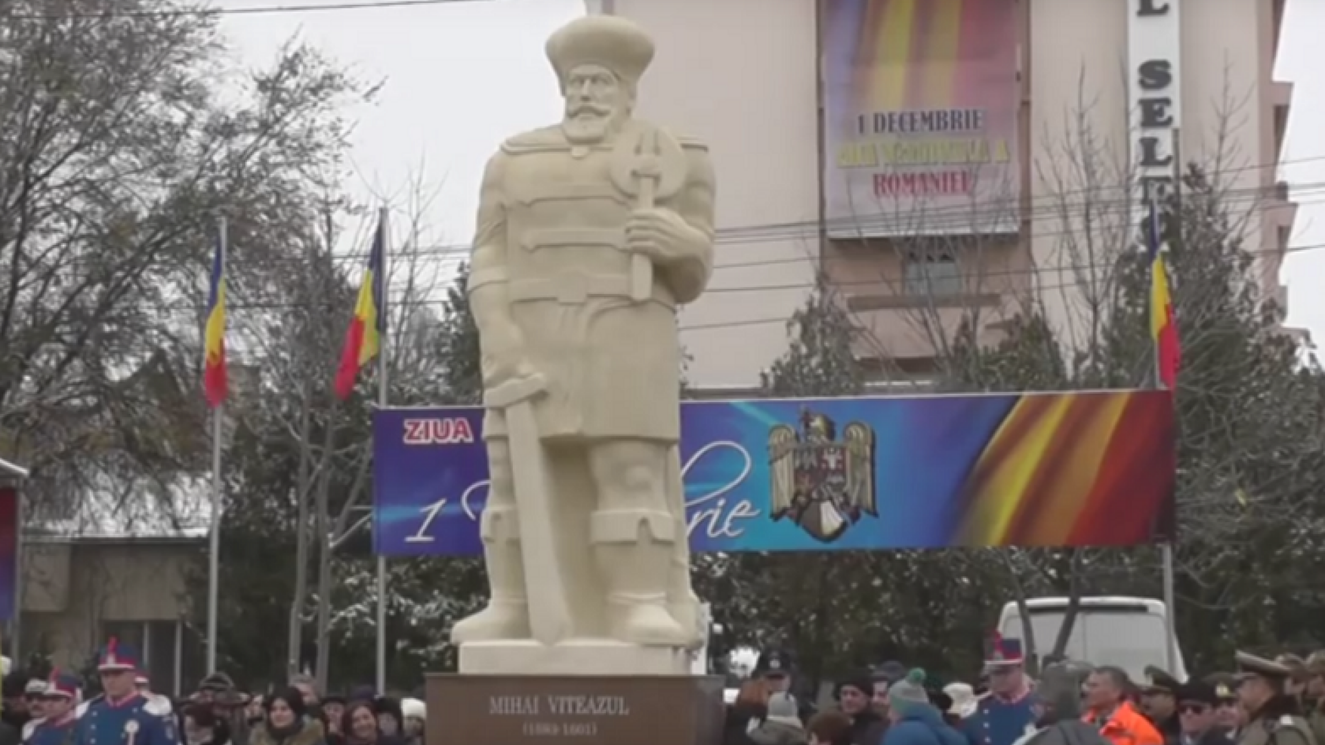statuia lui Mihai Viteazul de la Slobozia