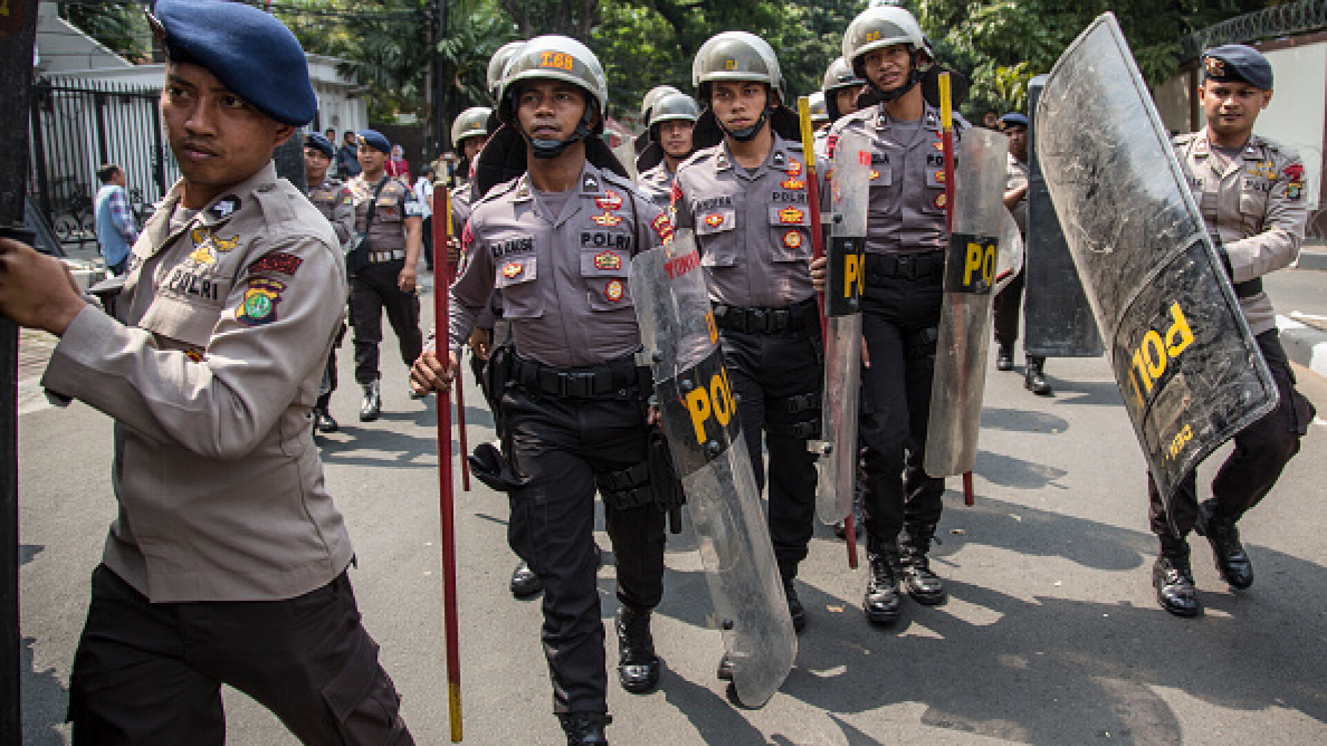 Poliția din Indonezia