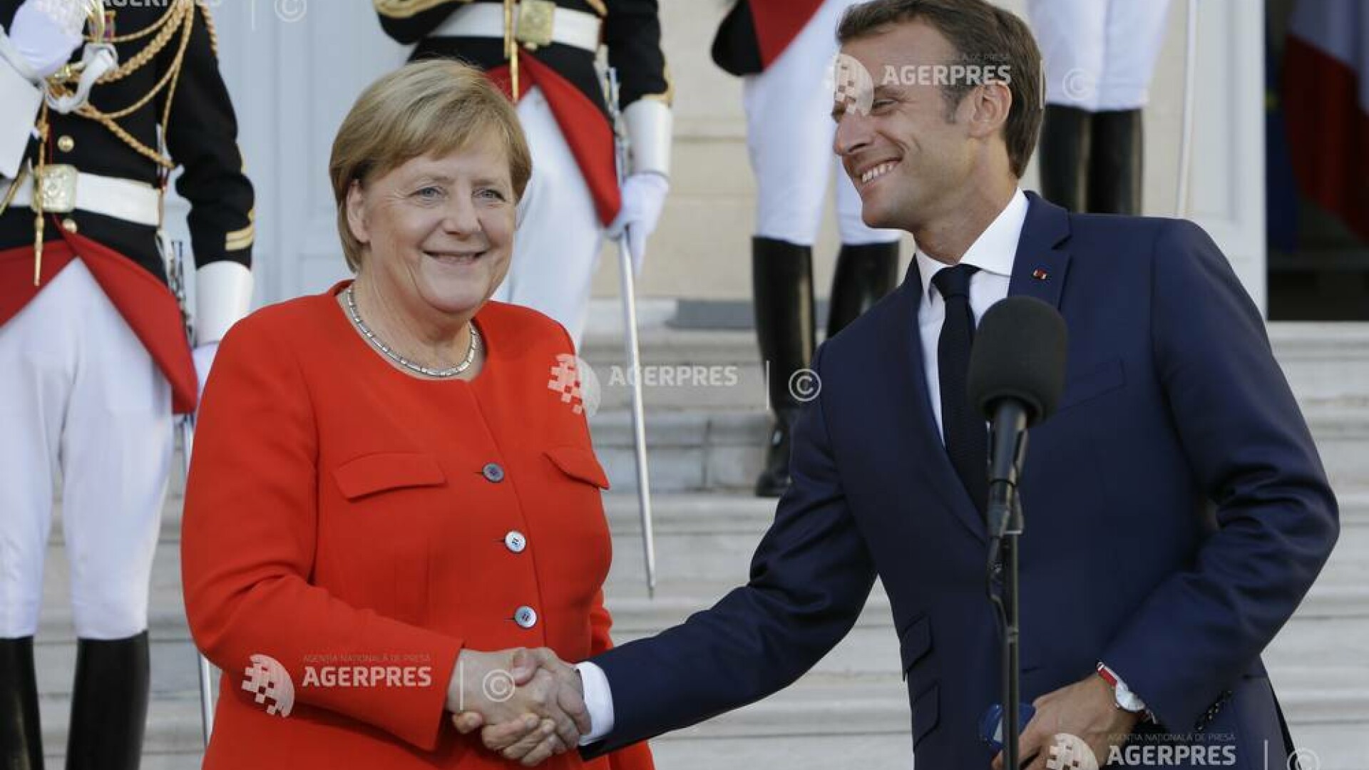 Macron Merkel