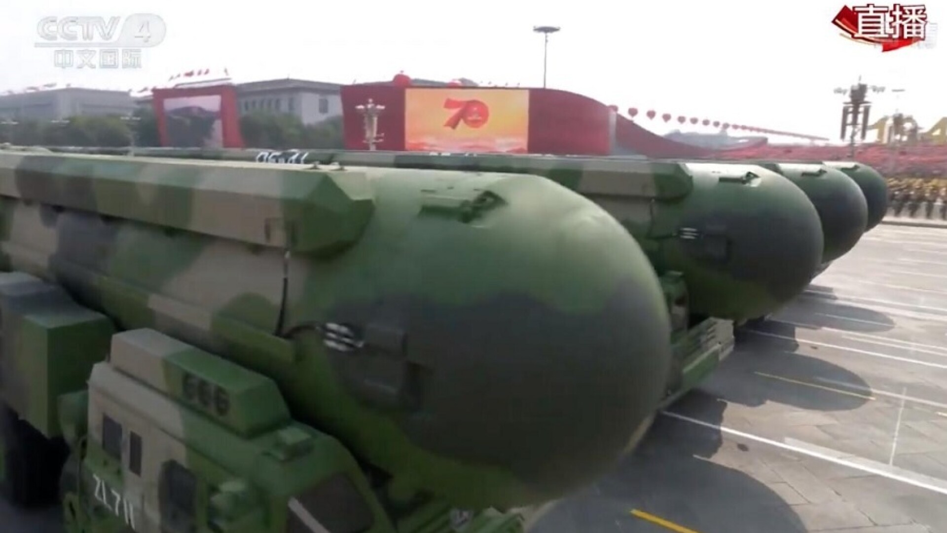 Racheta balistica Dongfeng 41, prezentata la Beijing - 3