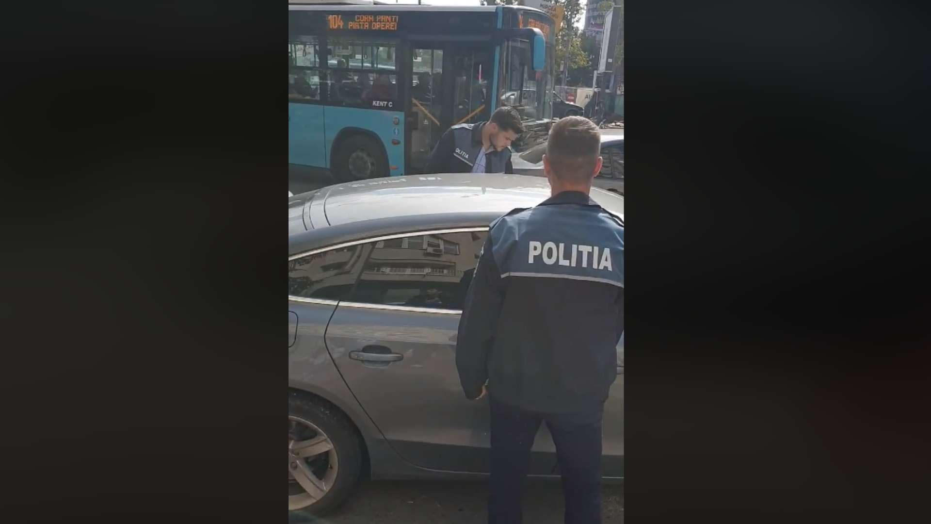 polițiști bucuresti trecere pietoni