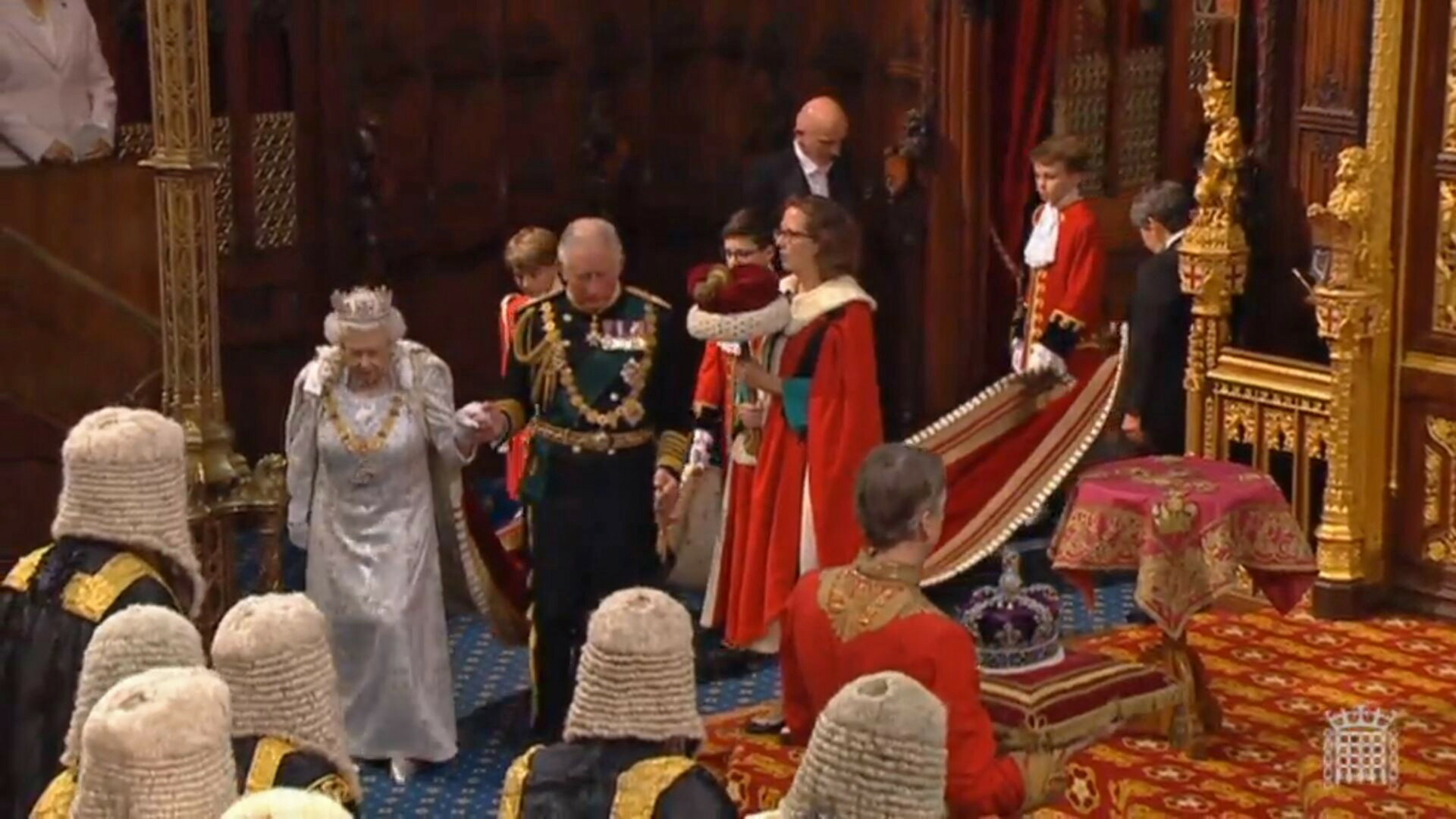 Regina Elisabeta a II-a a deschis sesiunea Parlamentară din Marea Britanie