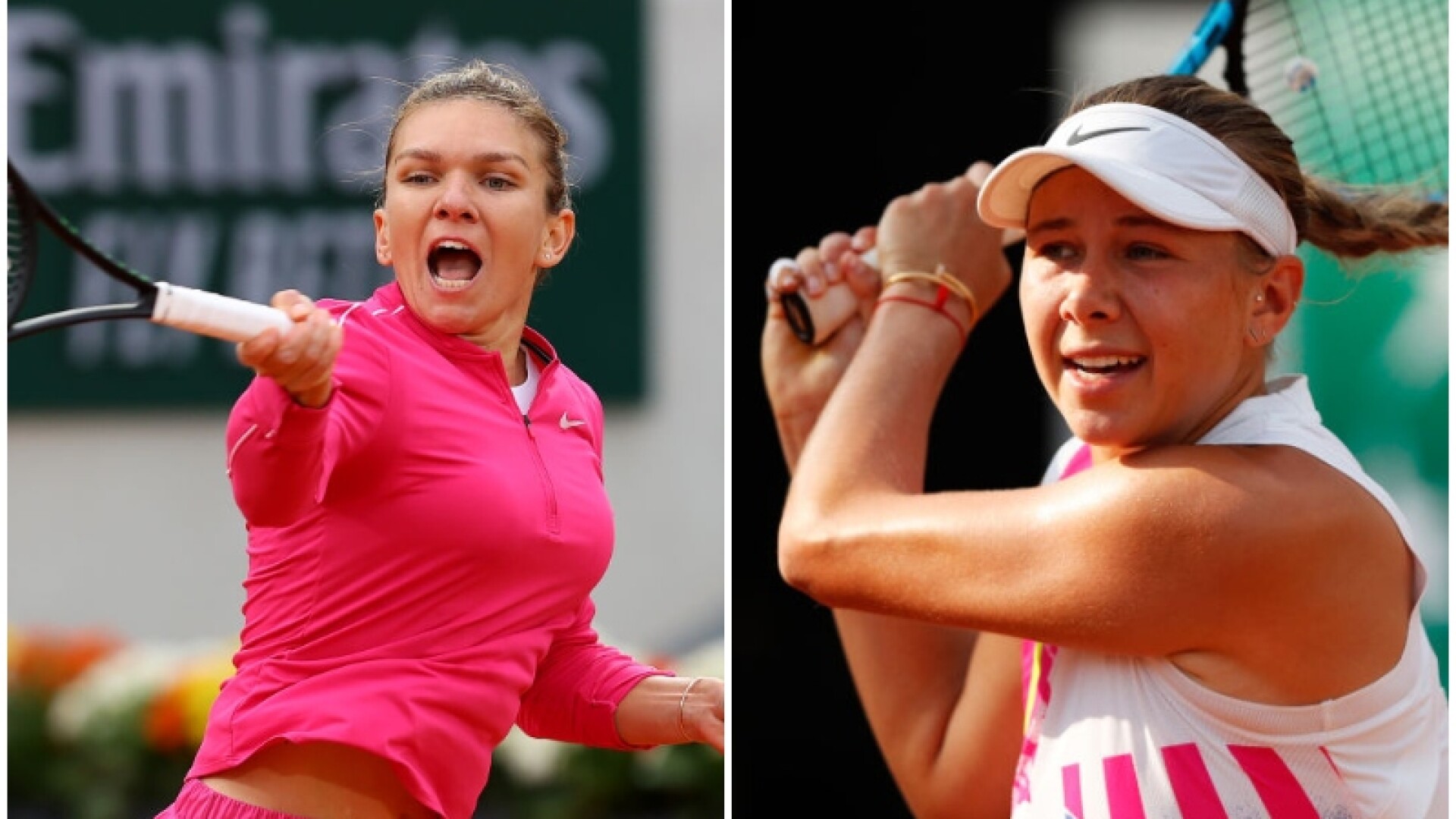 Simona Halep - Amanda Anisimova, în turul 3 la Roland Garros