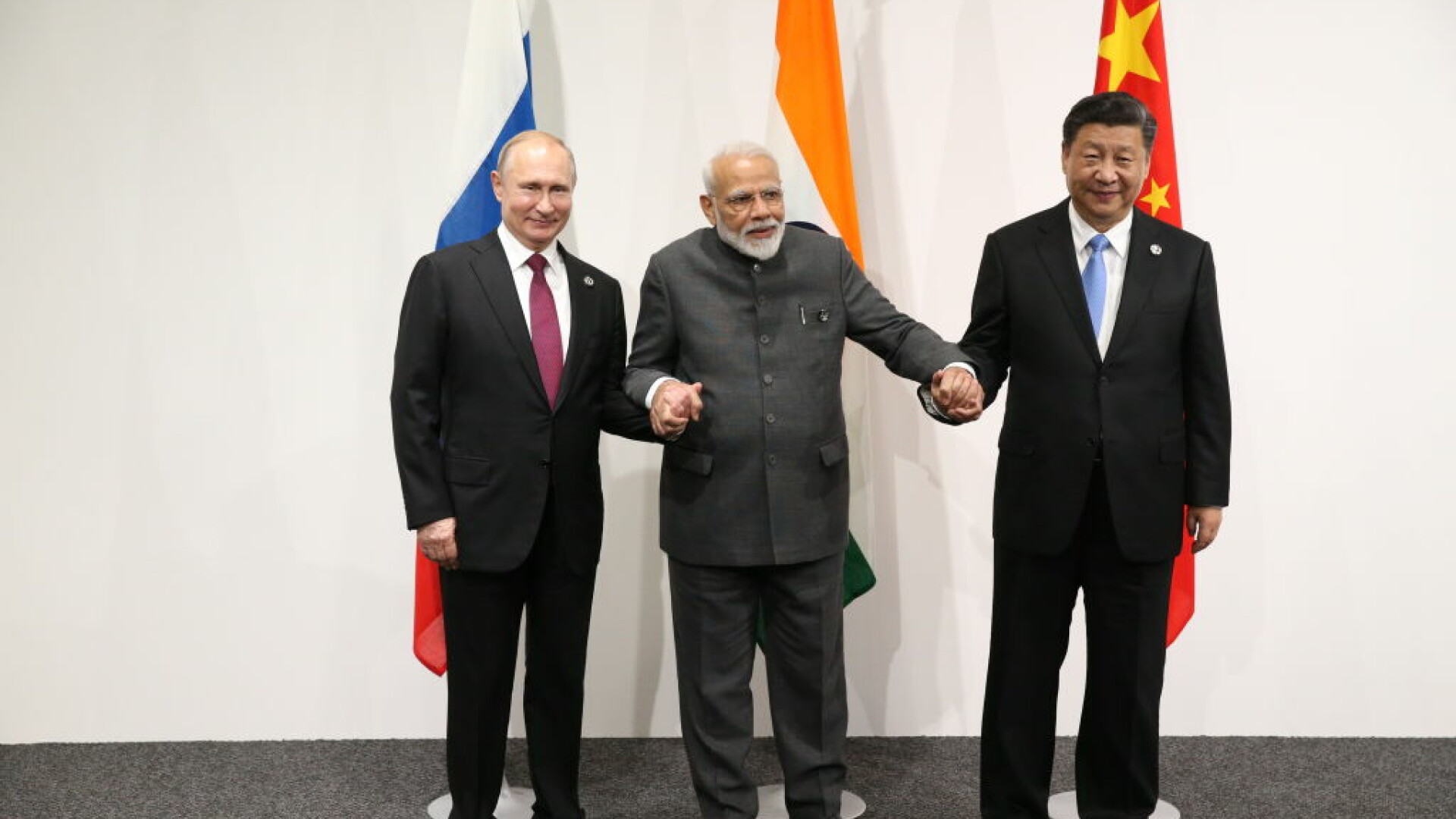 Narendra Modi, Xi Jinping, Vladimir Putin