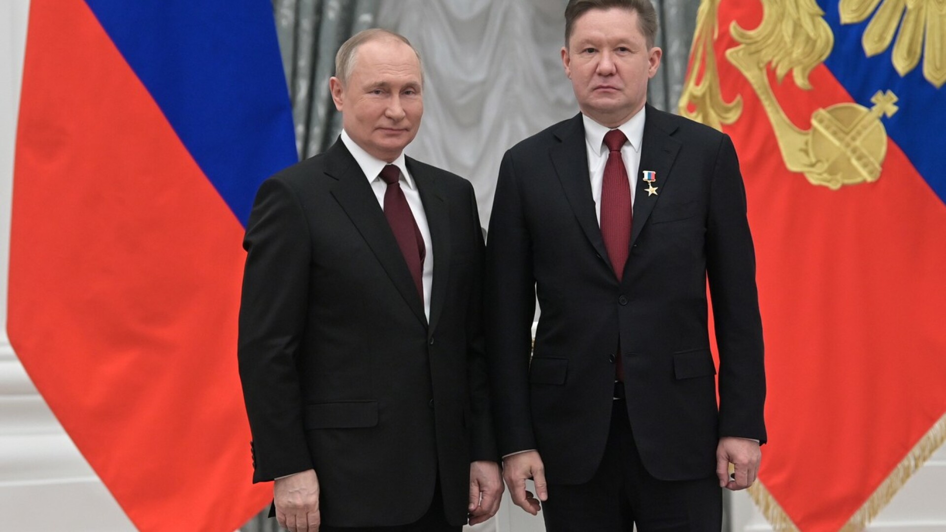 Vladimir Putin si Alexei Miller