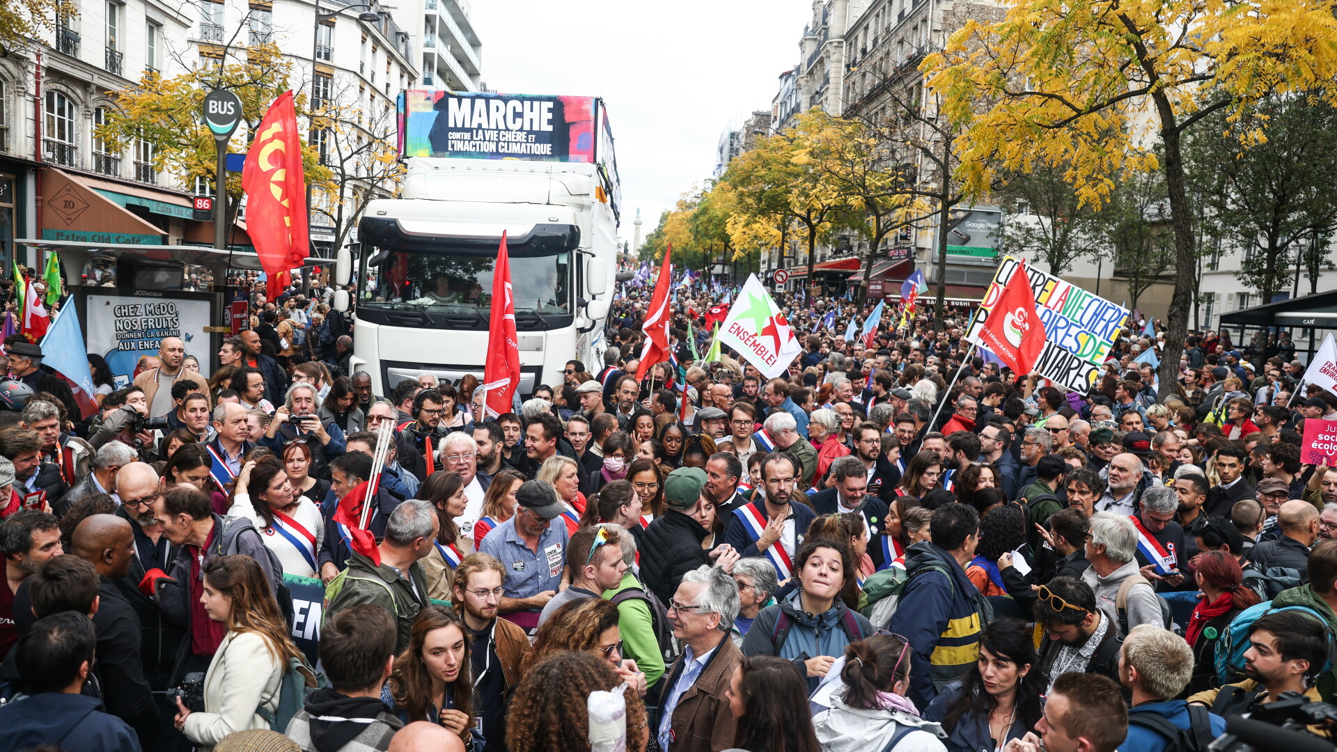protest la Paris