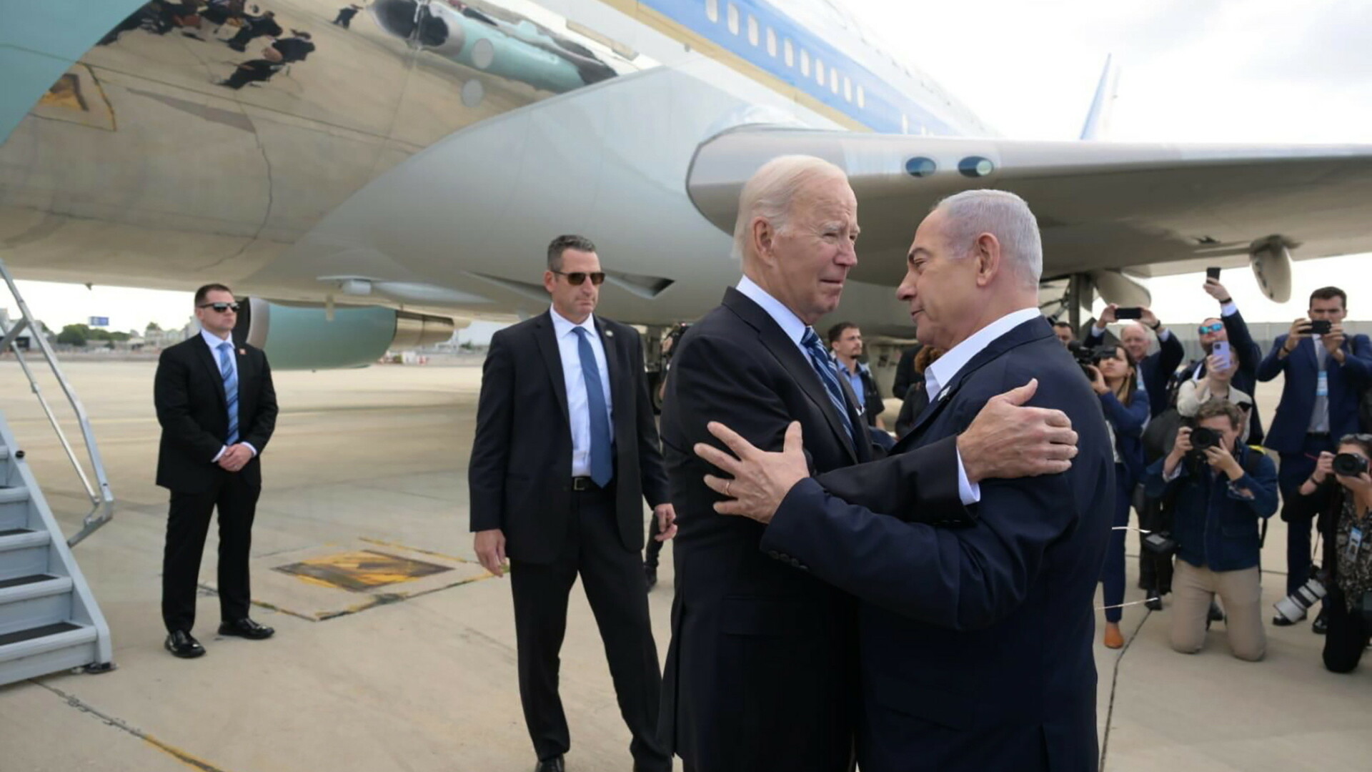 Joe Biden, Benjamin Netanyahu