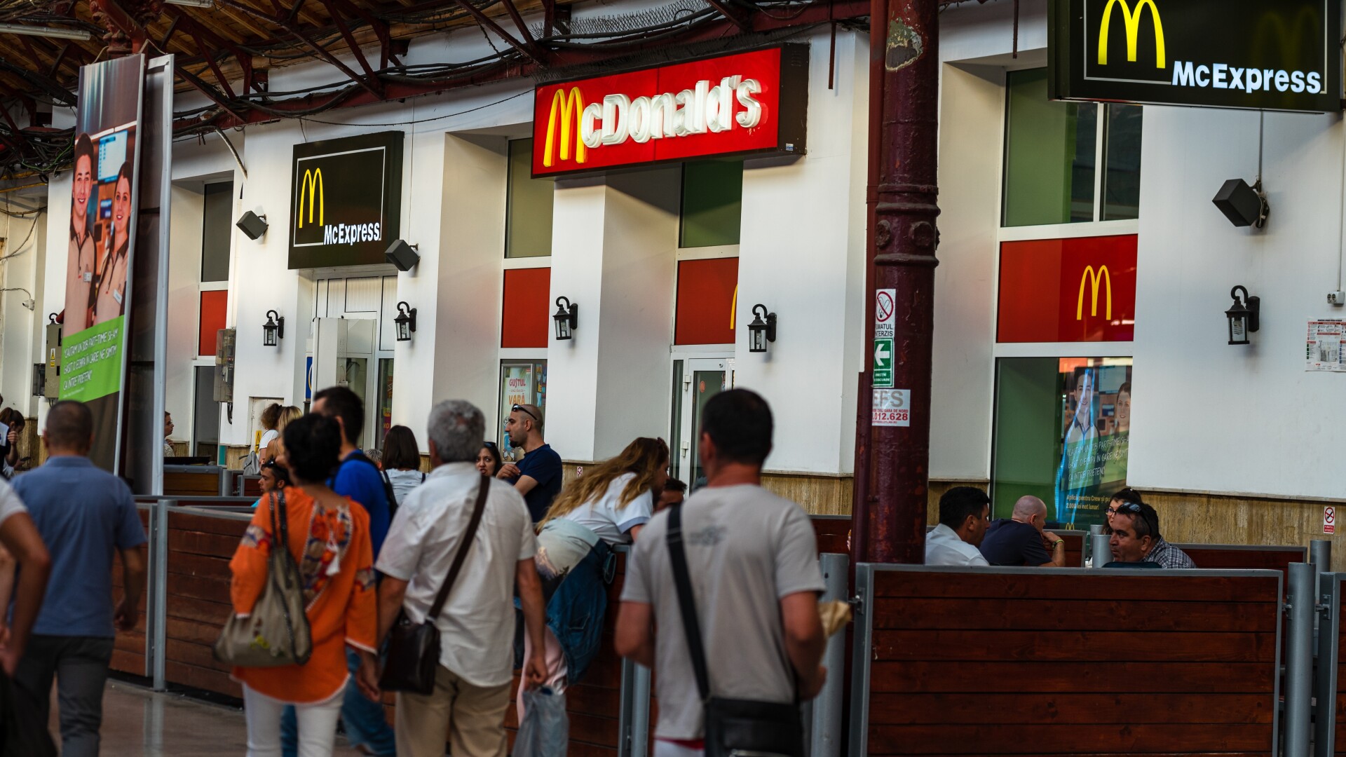 mcdonalds gara de nord