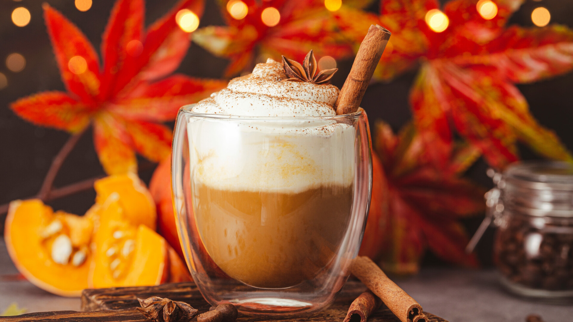 Pumpkin latte