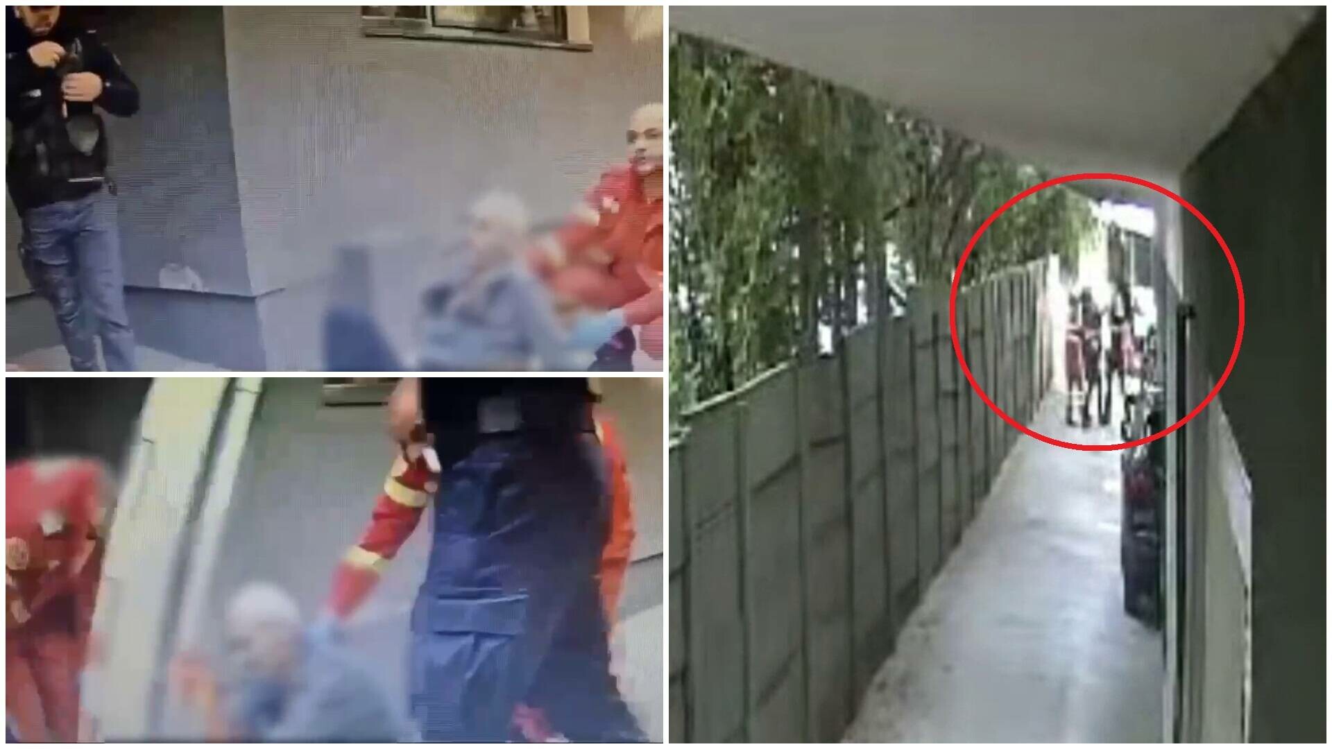 Un bărbat din Capitală care a vrut să se arunce în gol, salvat în ultima clipă de pompieri și polițiști