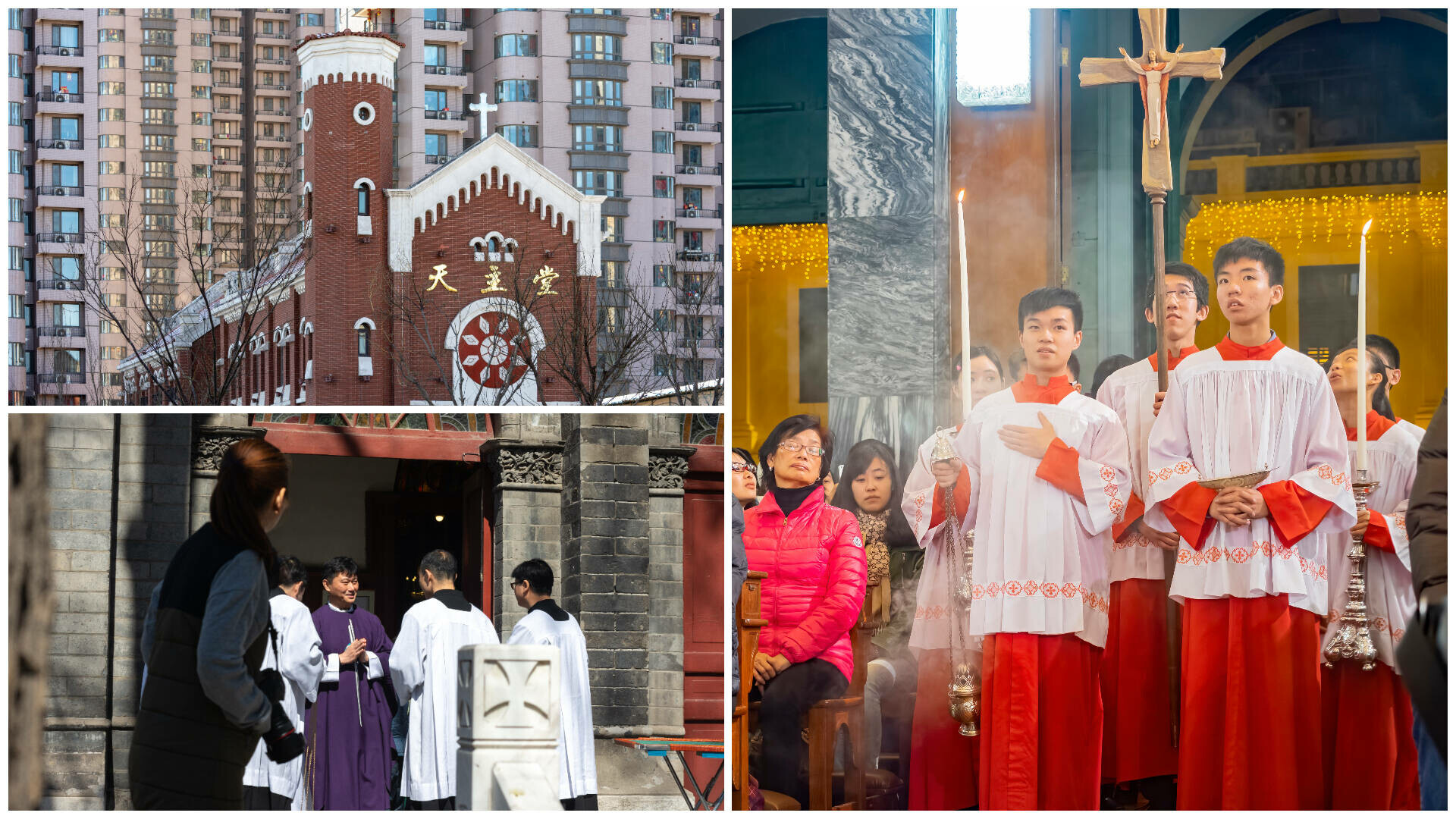 Cu cine au fost înlocuiți Iisus Hristos și Fecioara Maria în bisericile din China