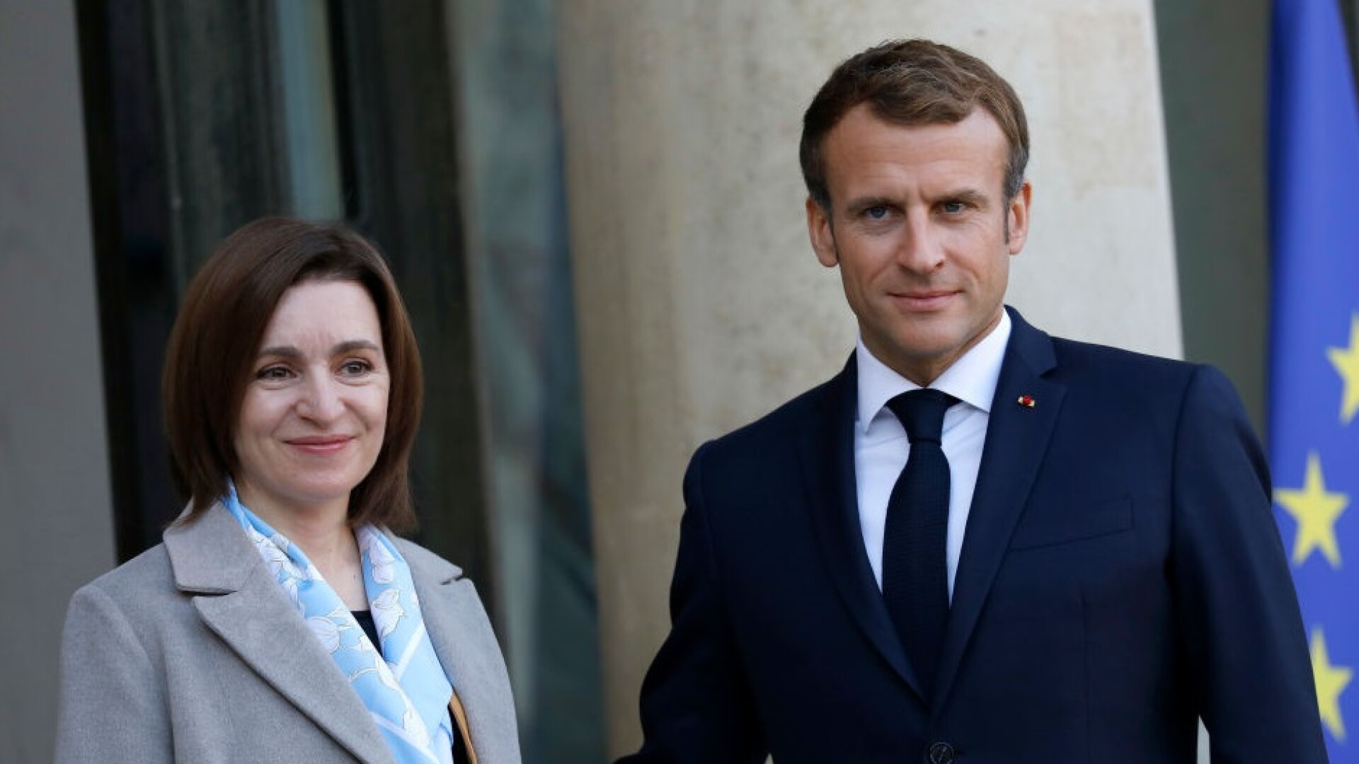 maia sandu emmanuel macron