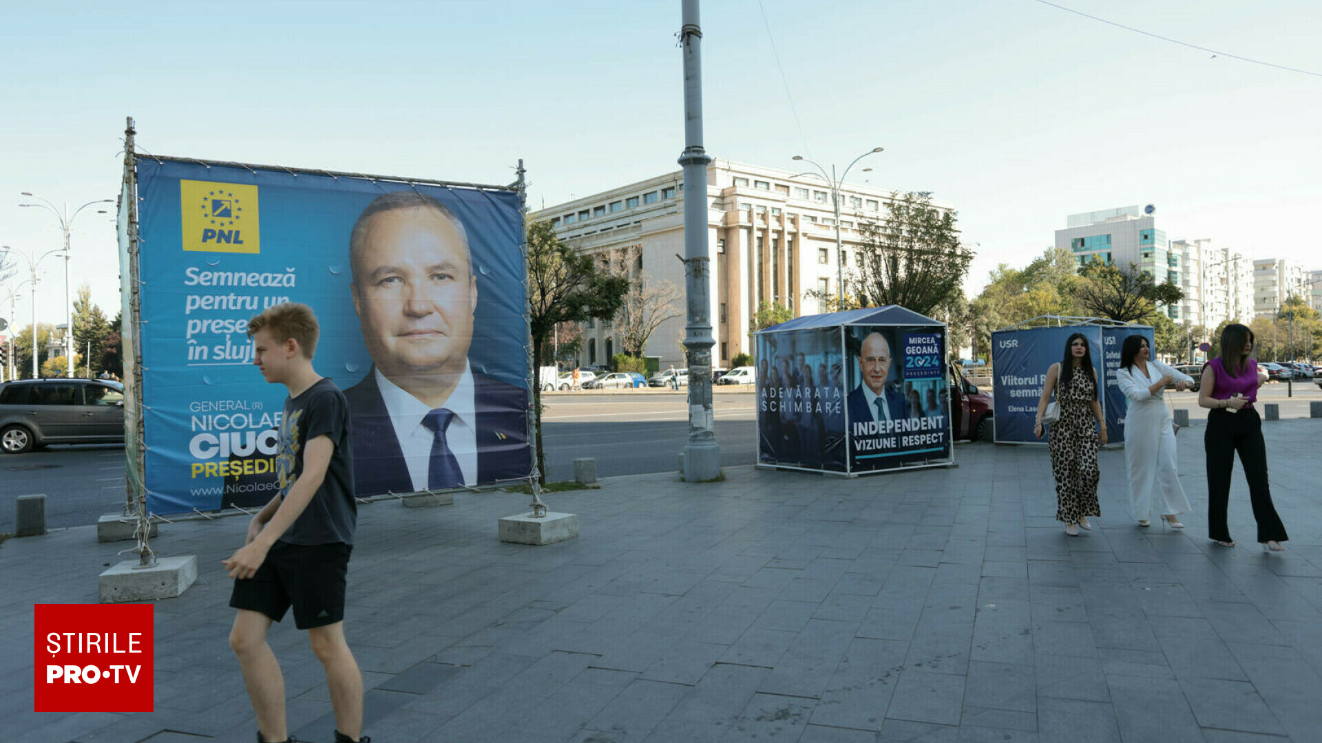 Alegeri prezidențiale 2024. Politicienii sunt în campanie electorală