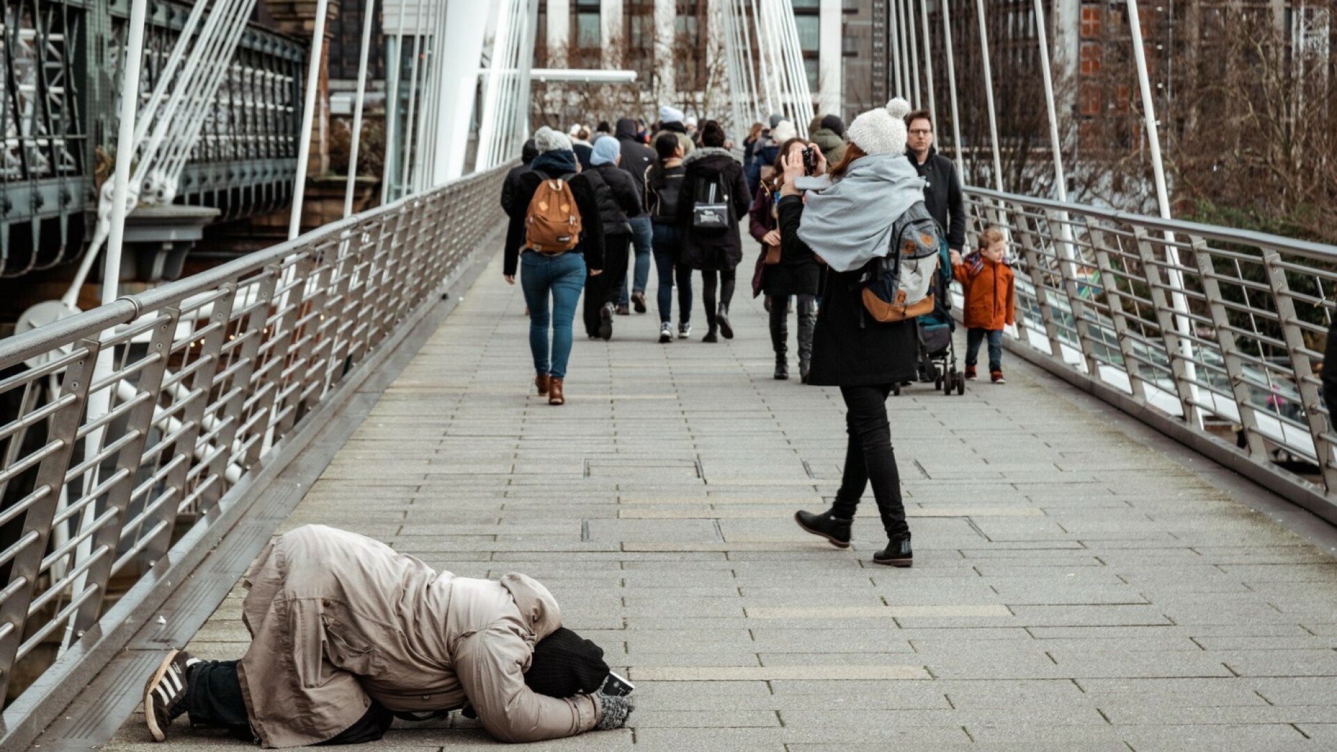 cerșetori londra