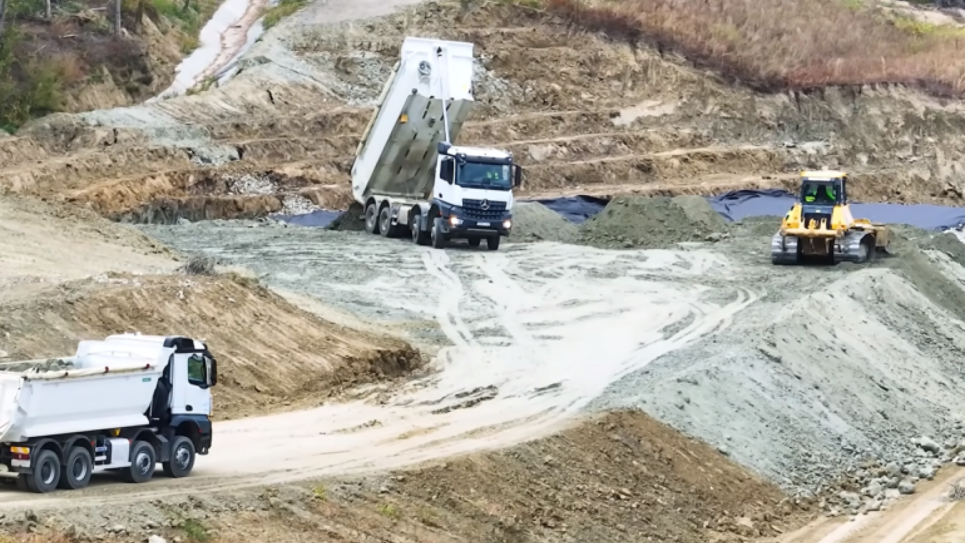 Munții Carpați autostradă