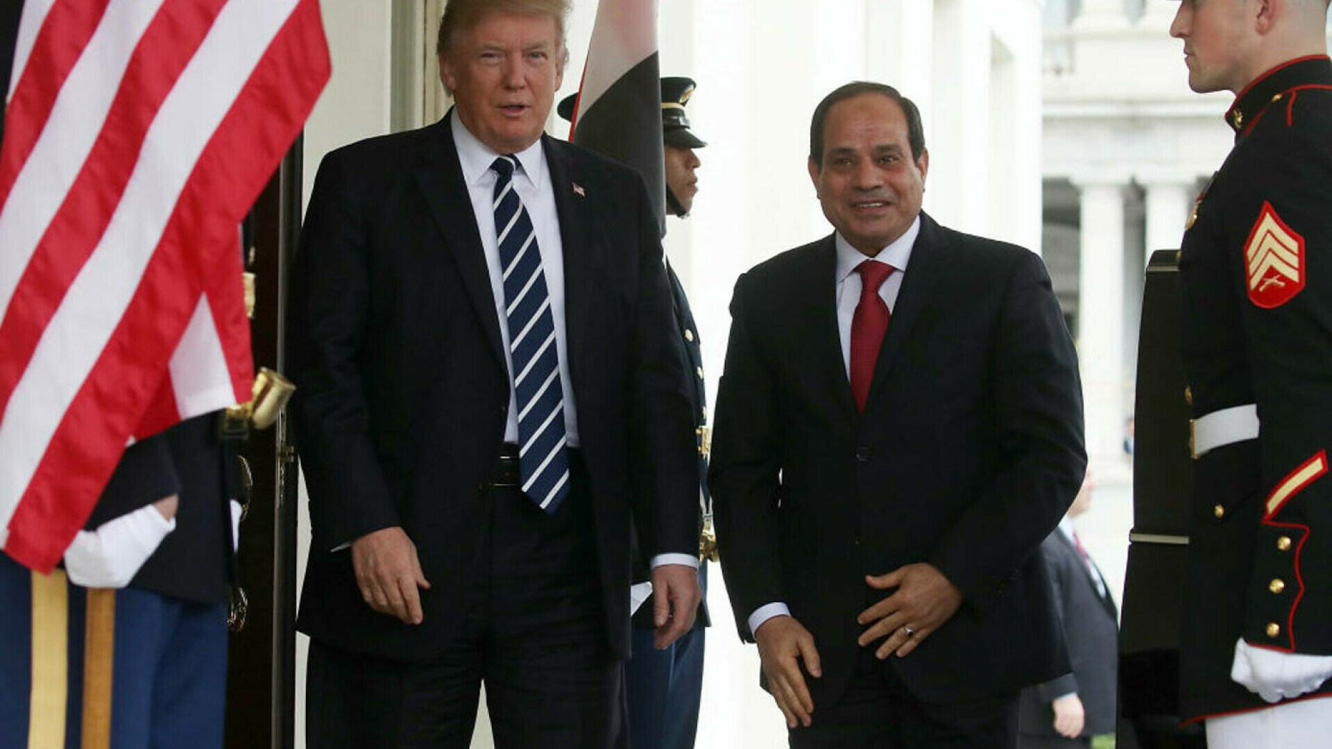 Abdel Fattah al-Sissi, Donald Trump