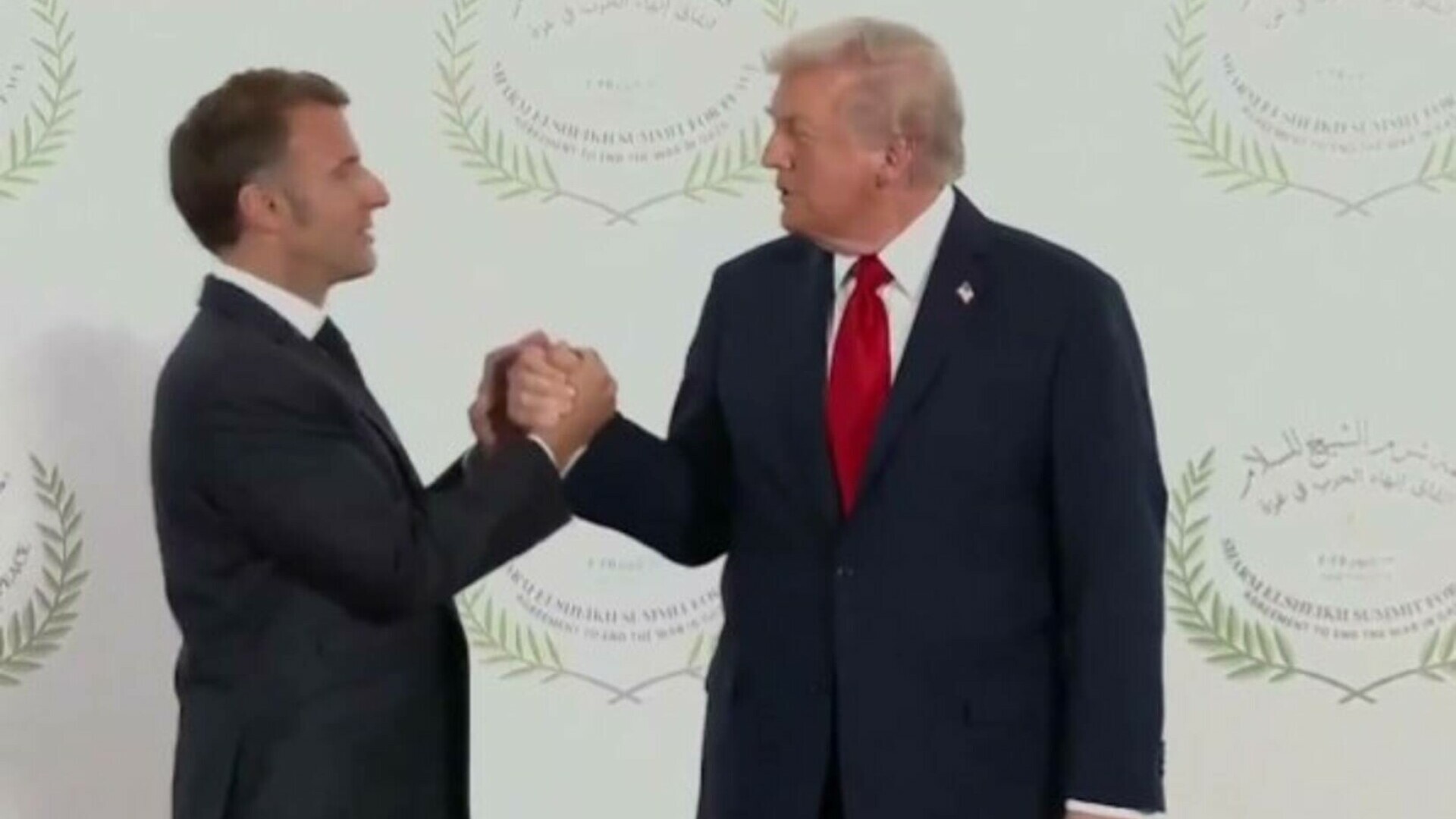 Trump și Macron