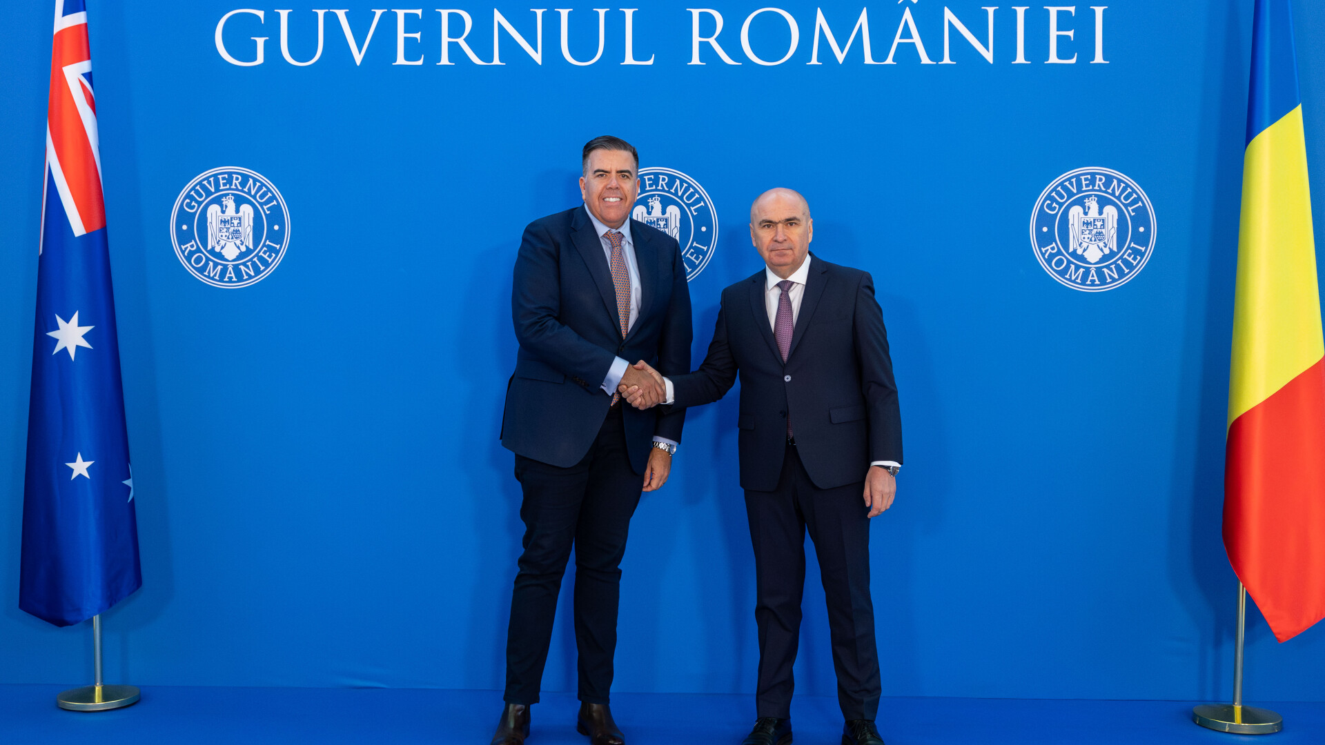 Bolojan și Milton Dick Australia