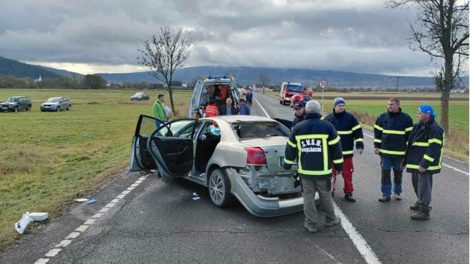 Tragedie în Harghita. Un accident s-a produs între doua autovehicule, soldat cu un mort și trei răniți grav