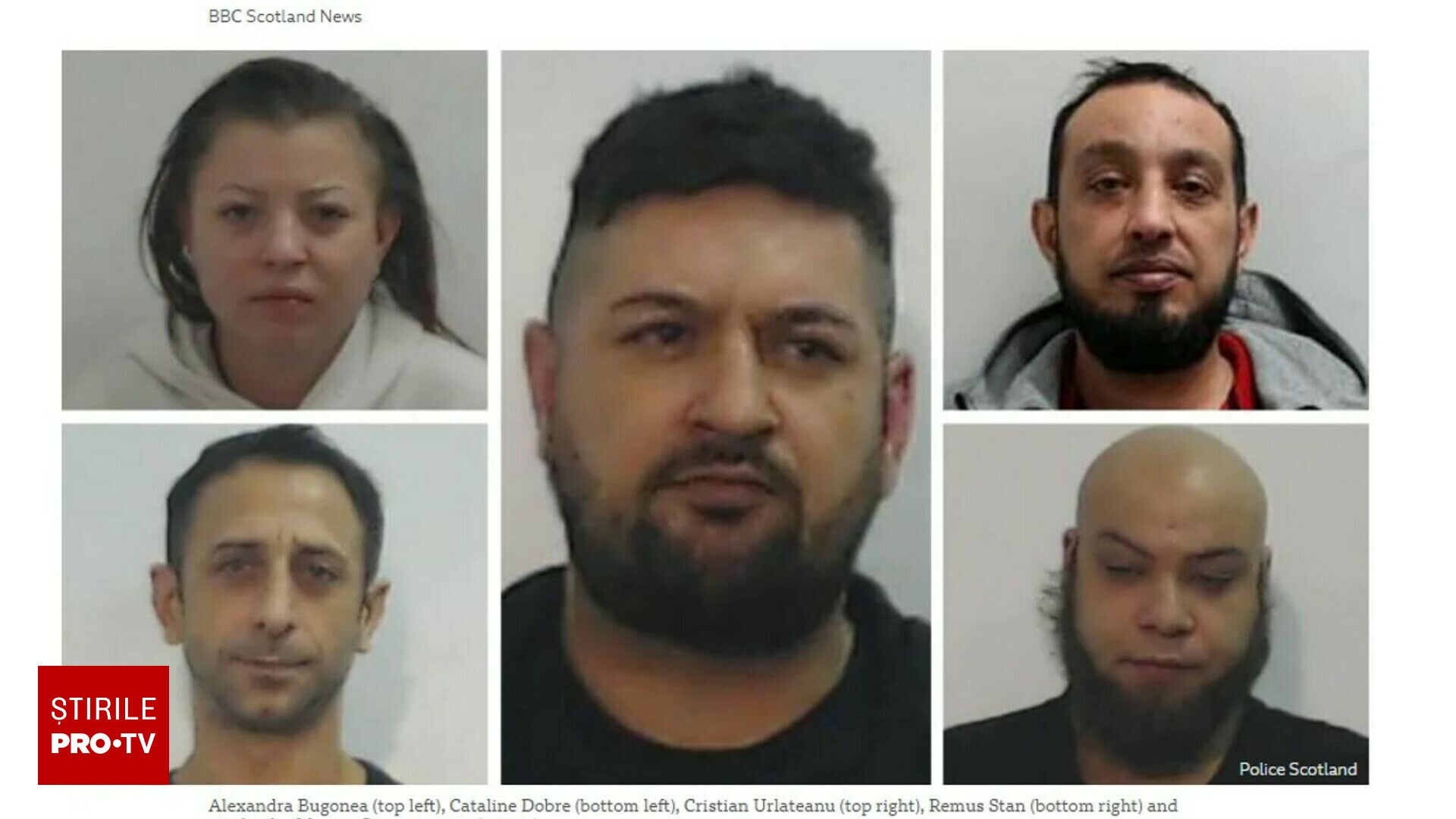 Proxeneți români condamnați în Scoția pentru abuzarea a 10 femei. Liderul, descris drept „șmecher”, cânta P.I.M.P. în mașină