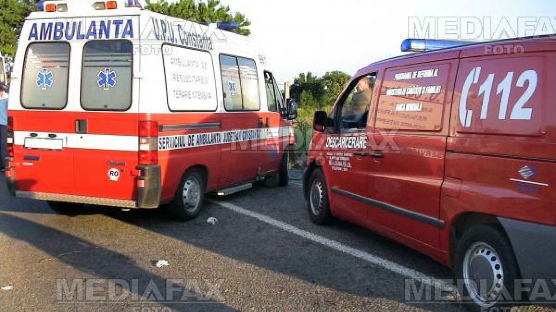 Imagini de groaza dupa un accident mortal, produs langa Arad