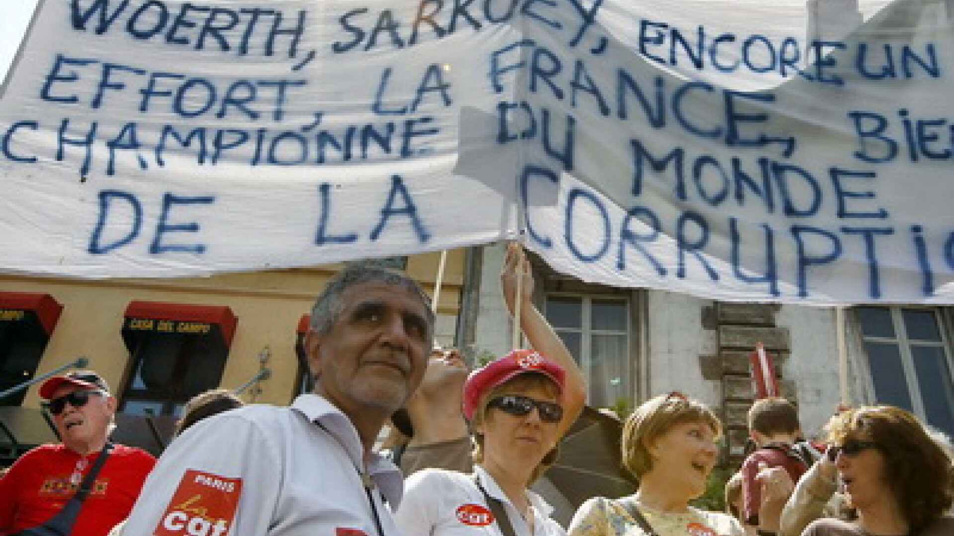 Greva Franta, proteste