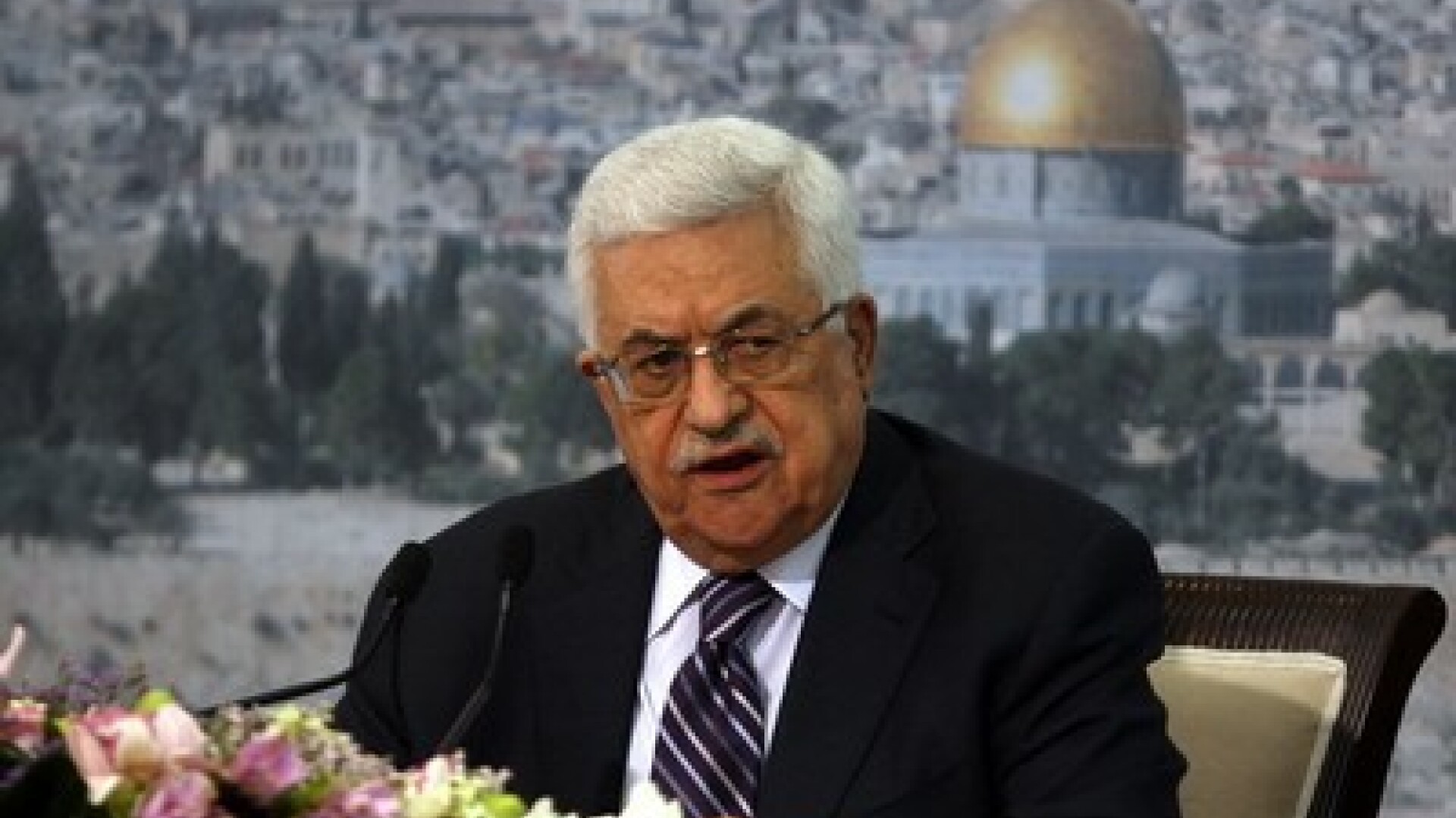 Presedintele Autoritatii Palestiniene, Mahmud Abbas