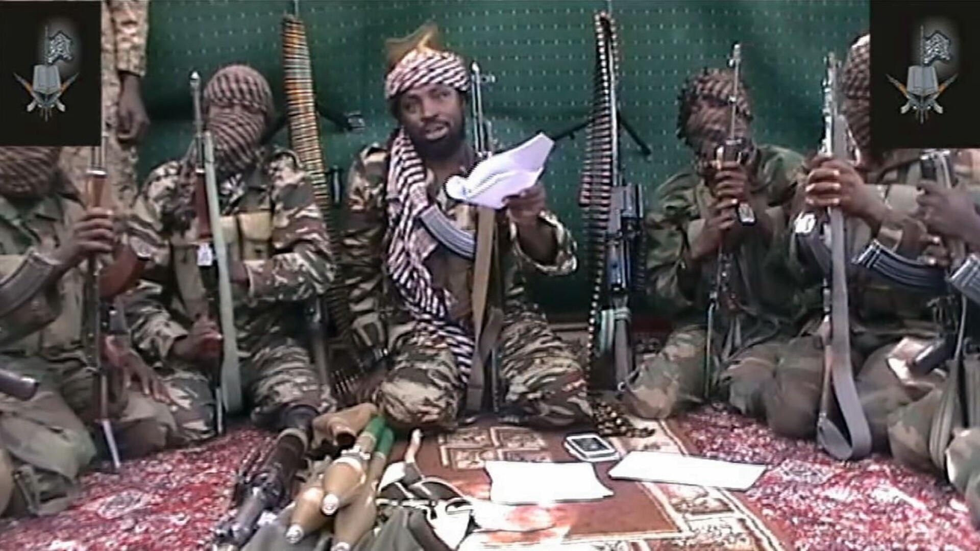 Gruparea terorista islamista Boko Haram Abubakar Shekau