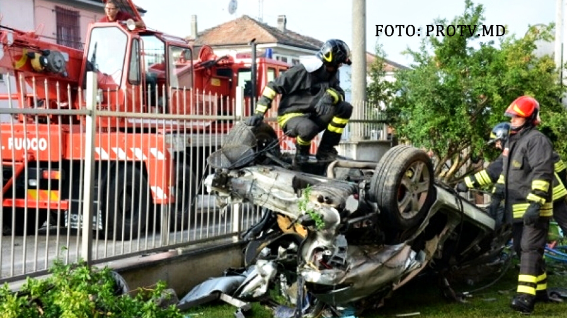 accident auto Italia Pavia doi tineri din Moldova au murit