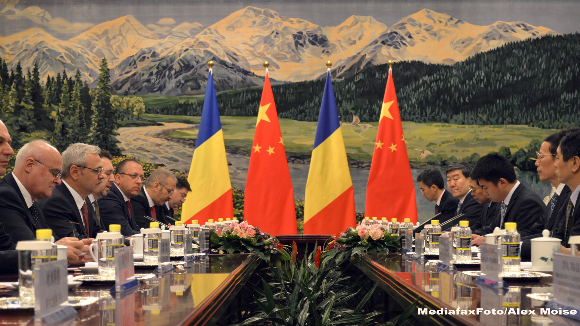 China, Romania