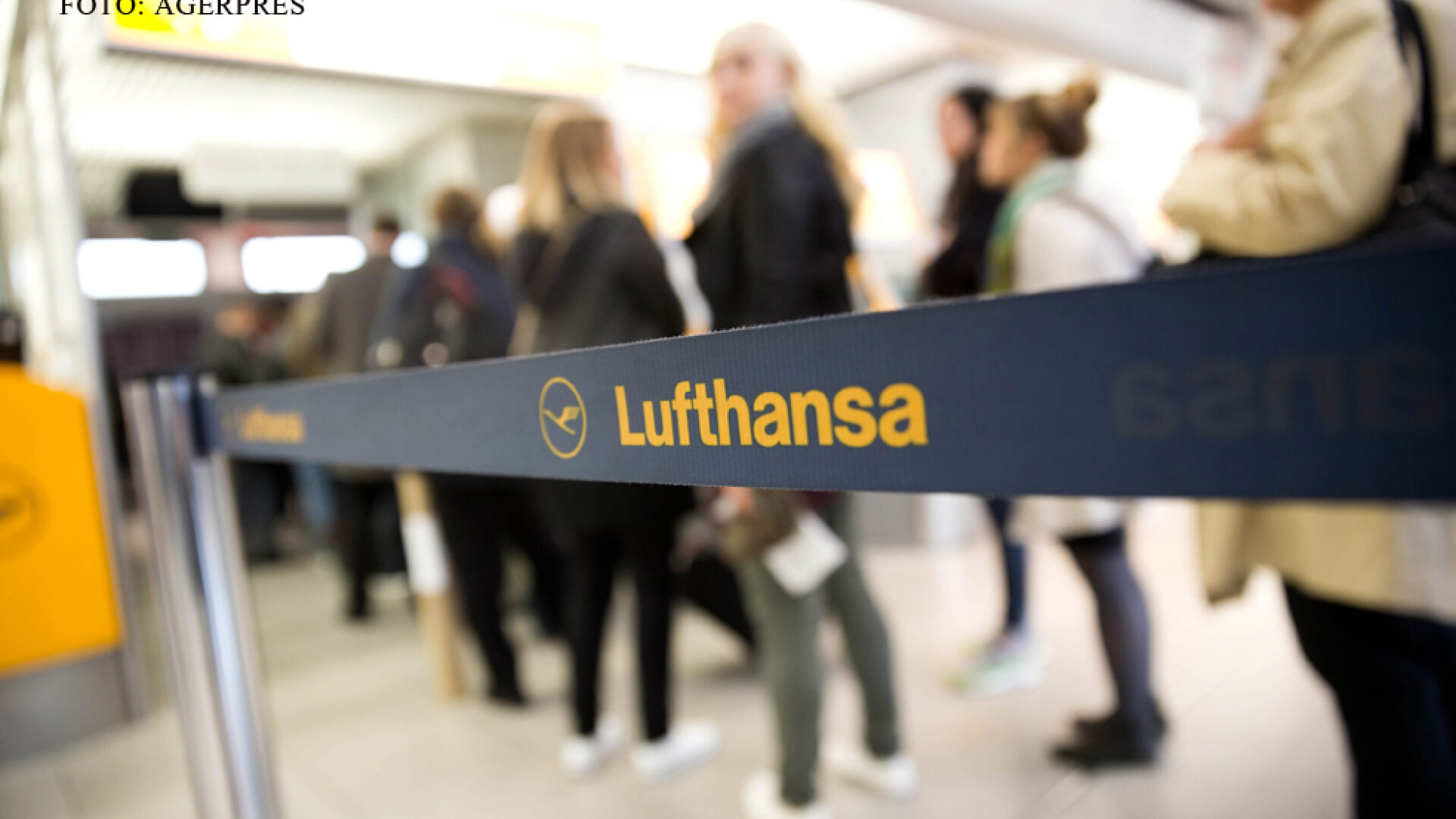 greva la Lufthansa coada pe aeroport la check-in