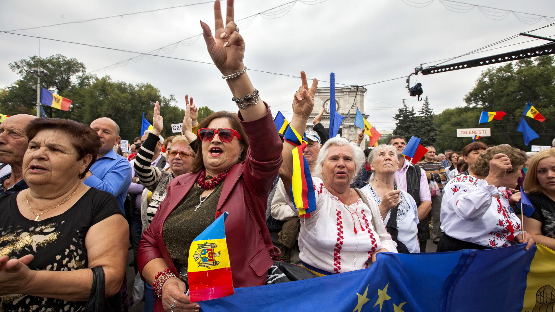 Proteste la Chisinau - AGERPRES