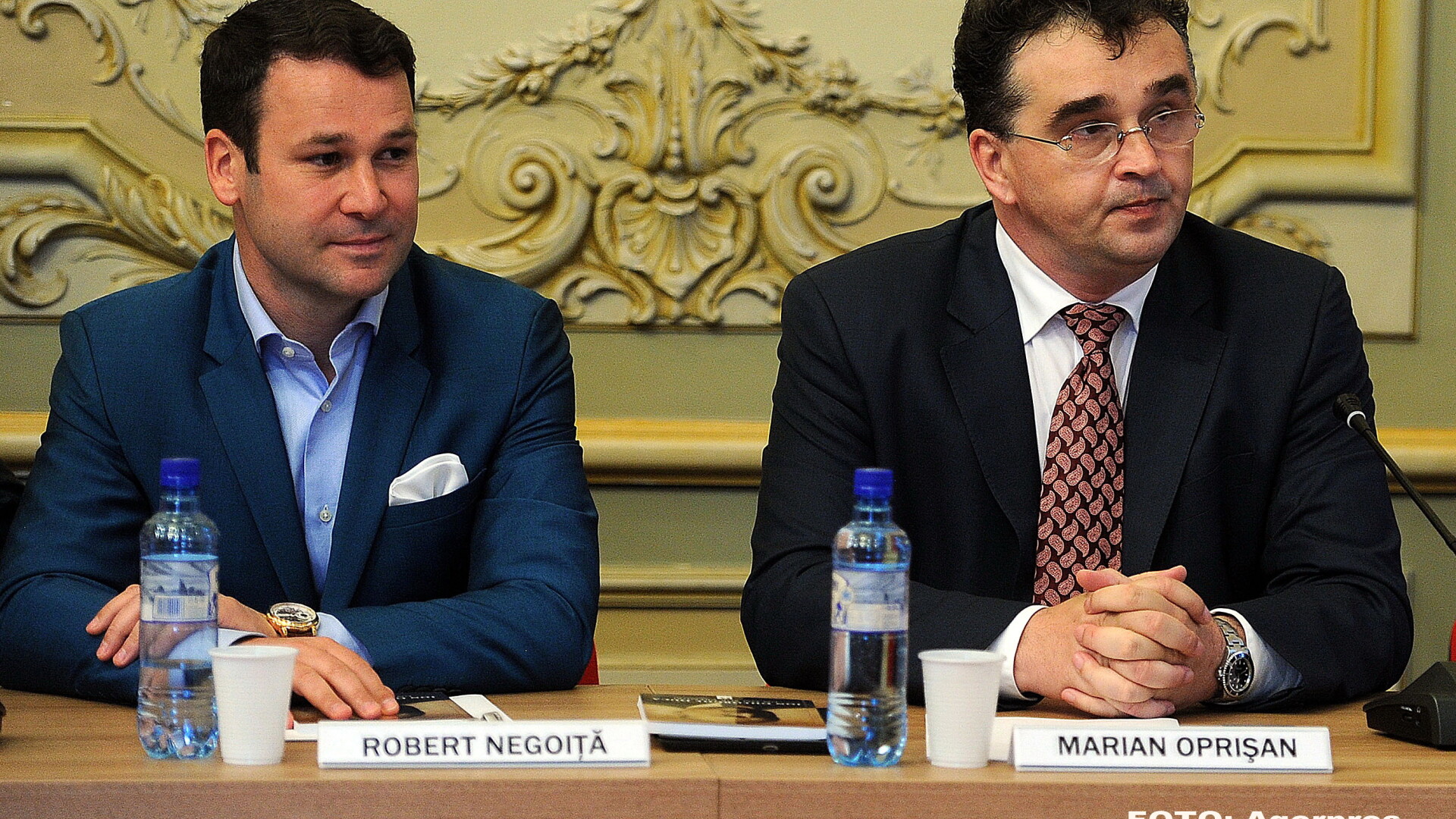 Robert Negoita, Marian Oprisan - AGERPRES