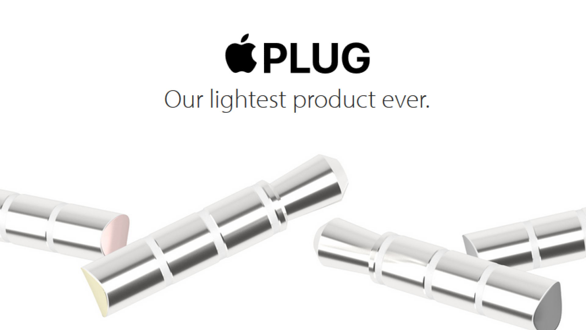 Apple Plug - parodie la iPhone 7
