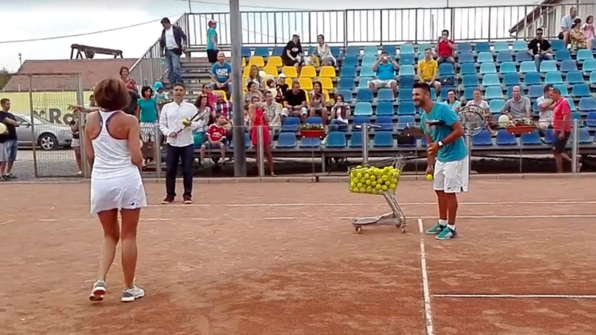 Carmen Iohannis la tenis