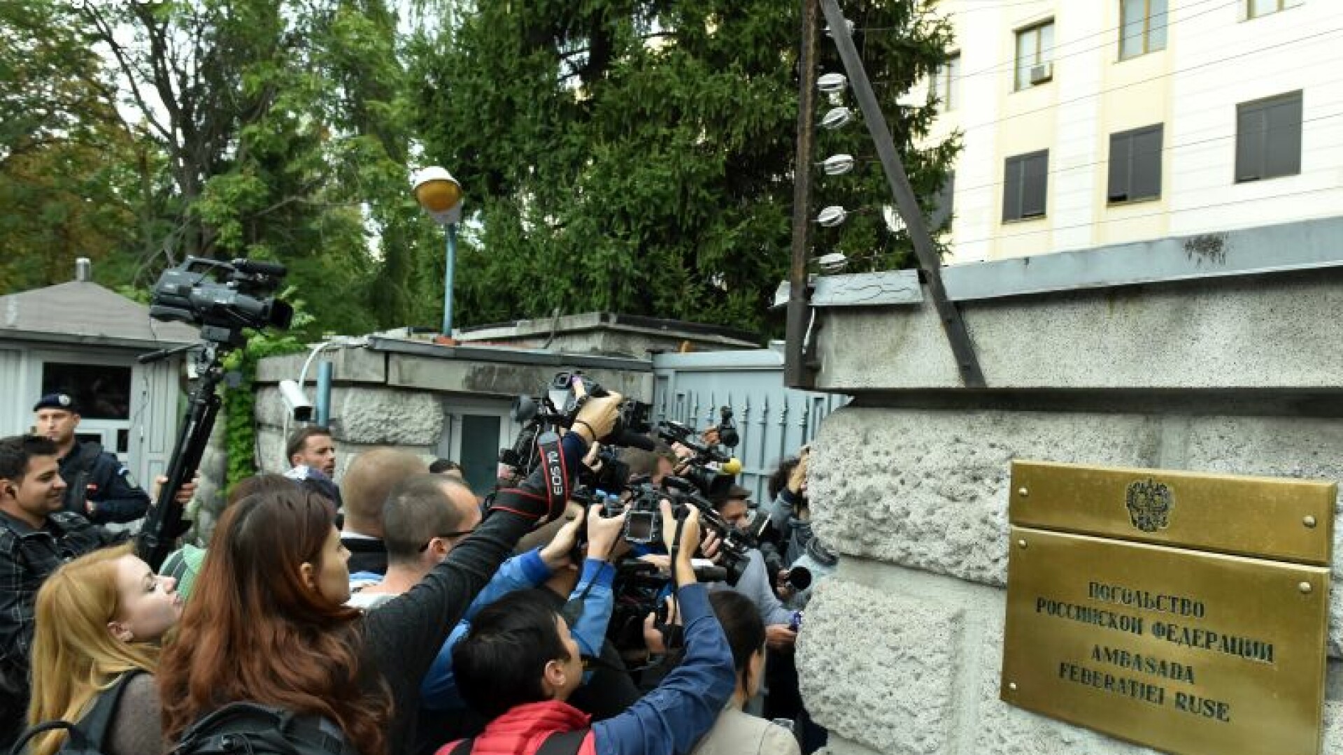 Protest Ambasada Rusiei