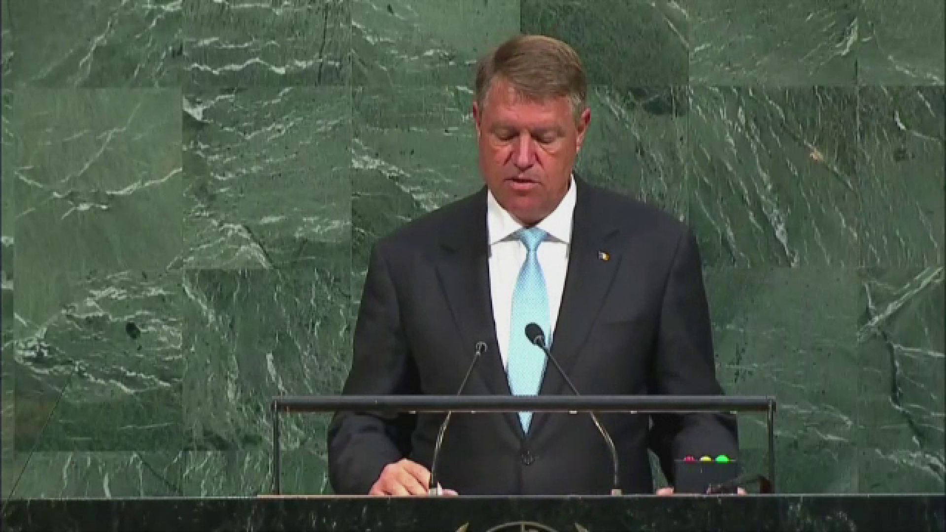 klaus iohannis, discurs, onu, new york, adunarea