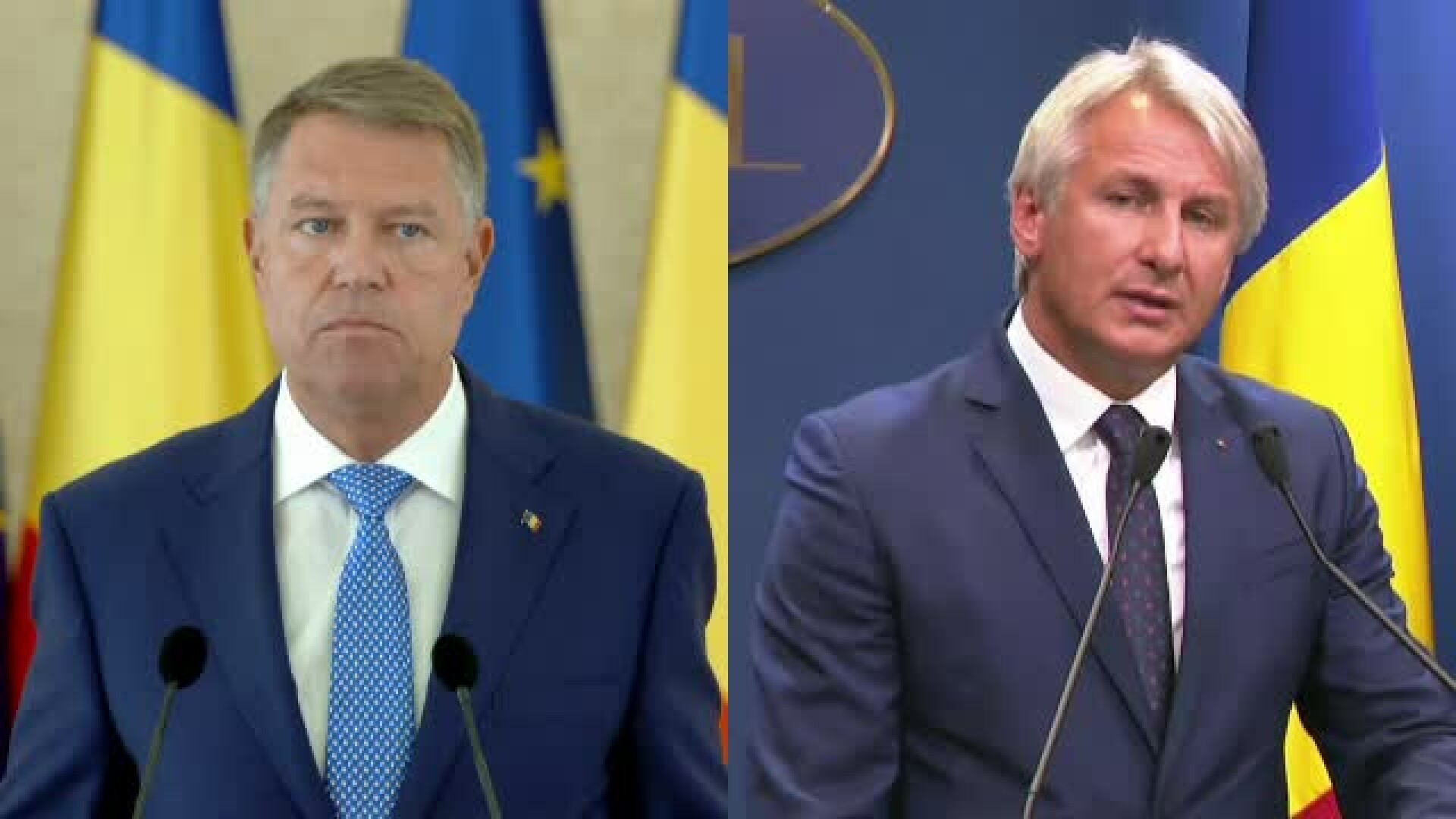 Iohannis vs Teodorovici