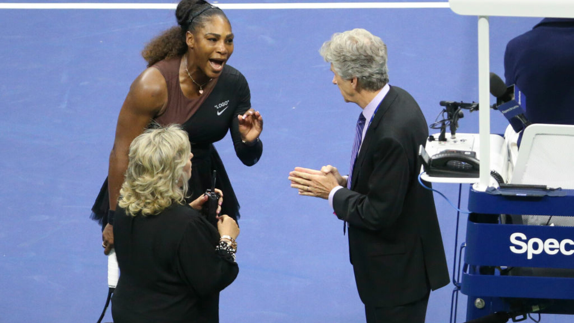 Serena Williams, furioasă la finala US Open