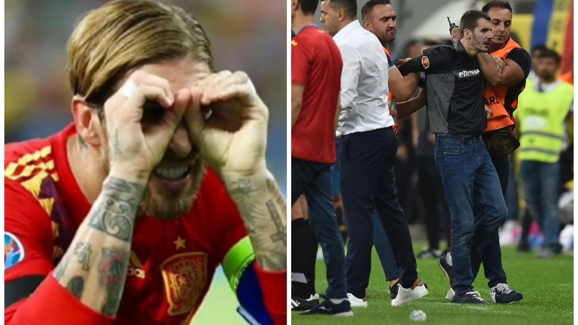 Explicația lui Sergio Ramos pentru gestul de la meciul cu România