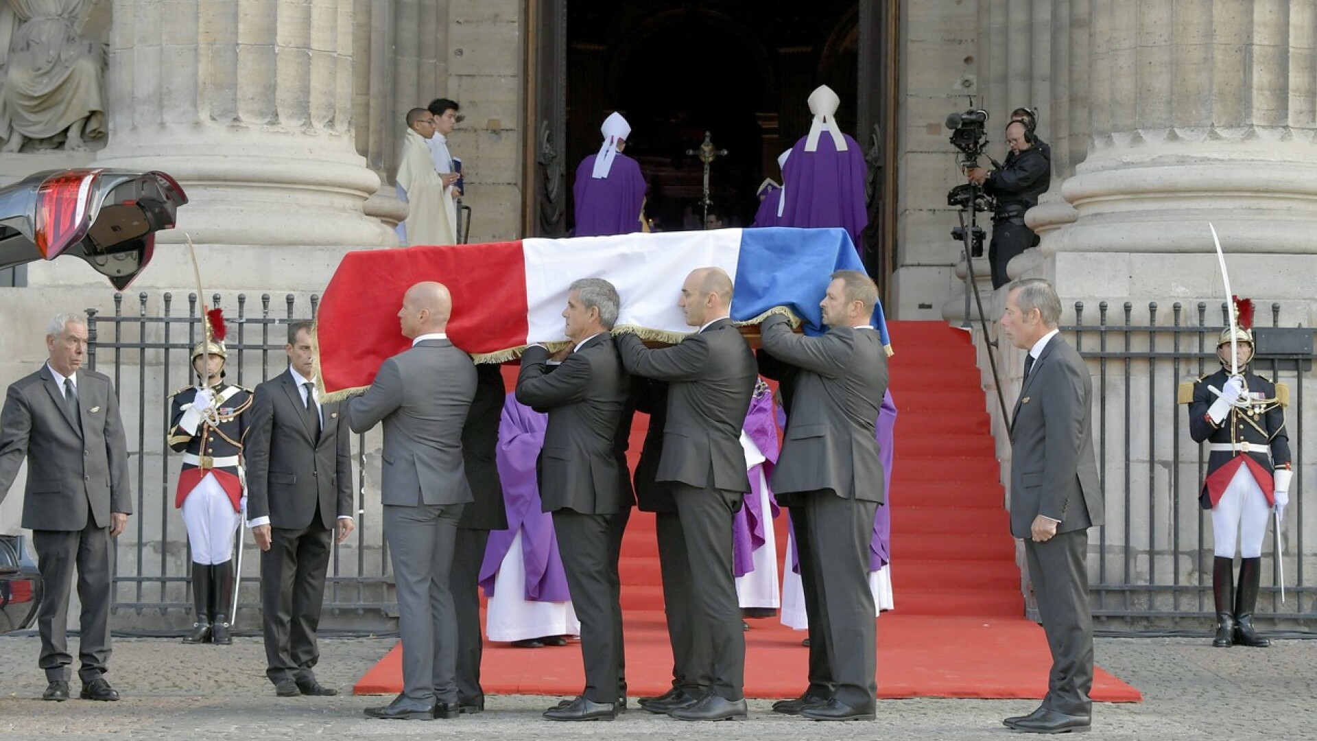 Doliu în Franța. 30 de șefi de stat, la funeraliile lui Jacques Chirac