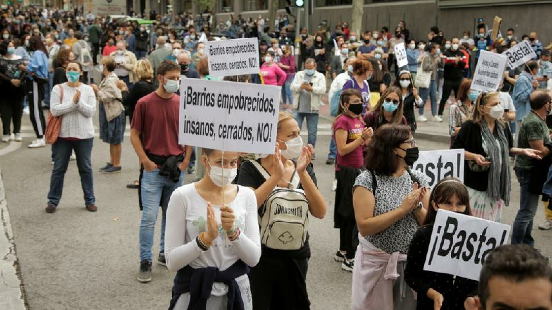 proteste madrid