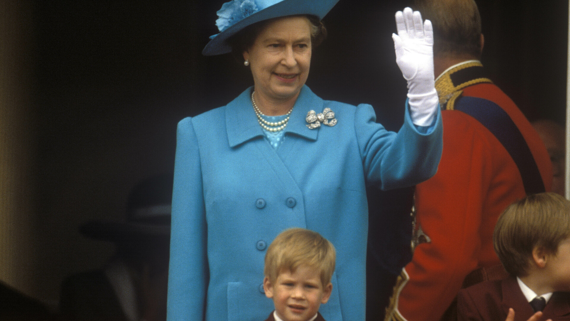 prince harry and queen elizabeth